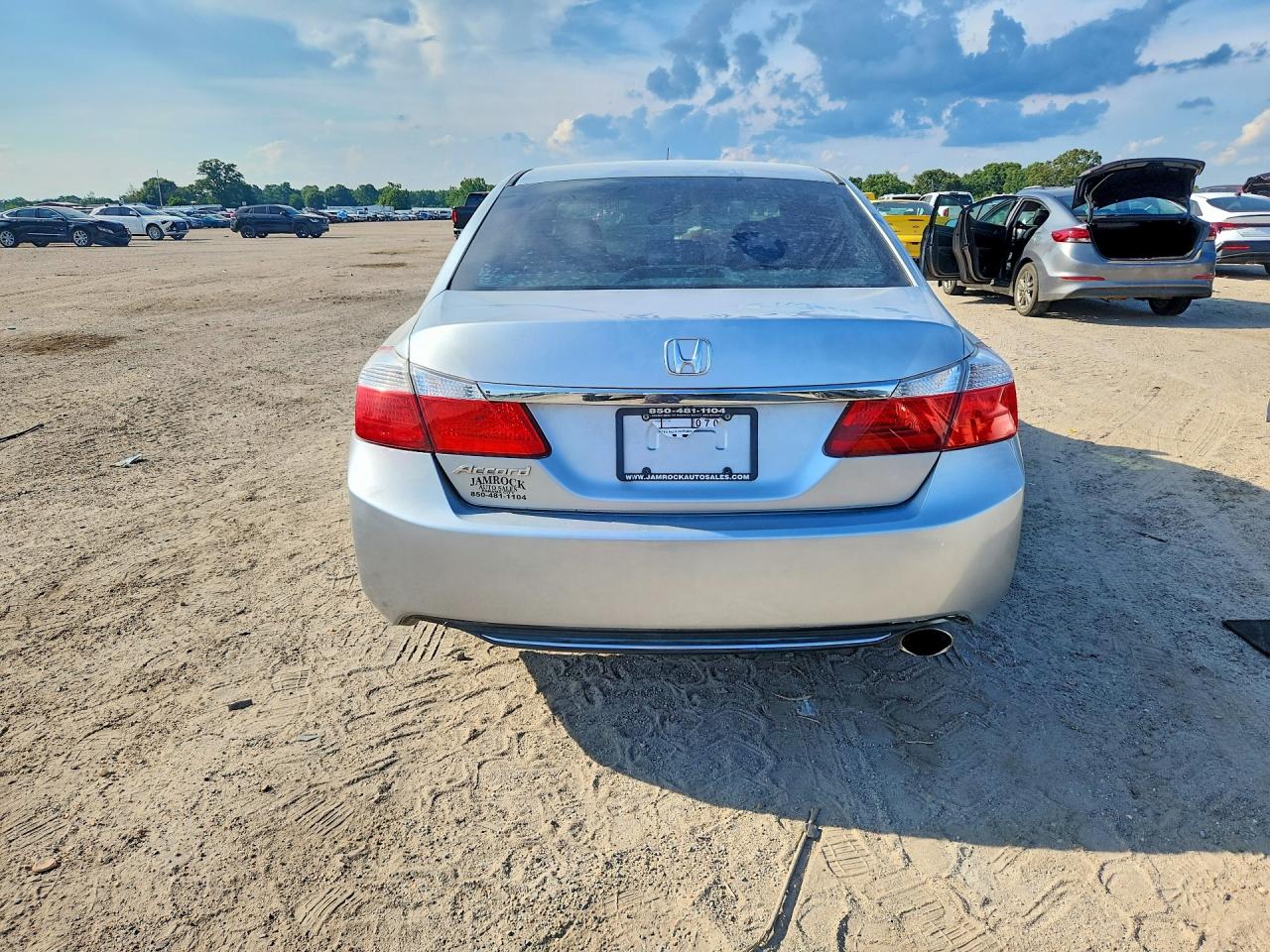 2015 Honda Accord Ex Silver vin: 1HGCR2F79FA022280