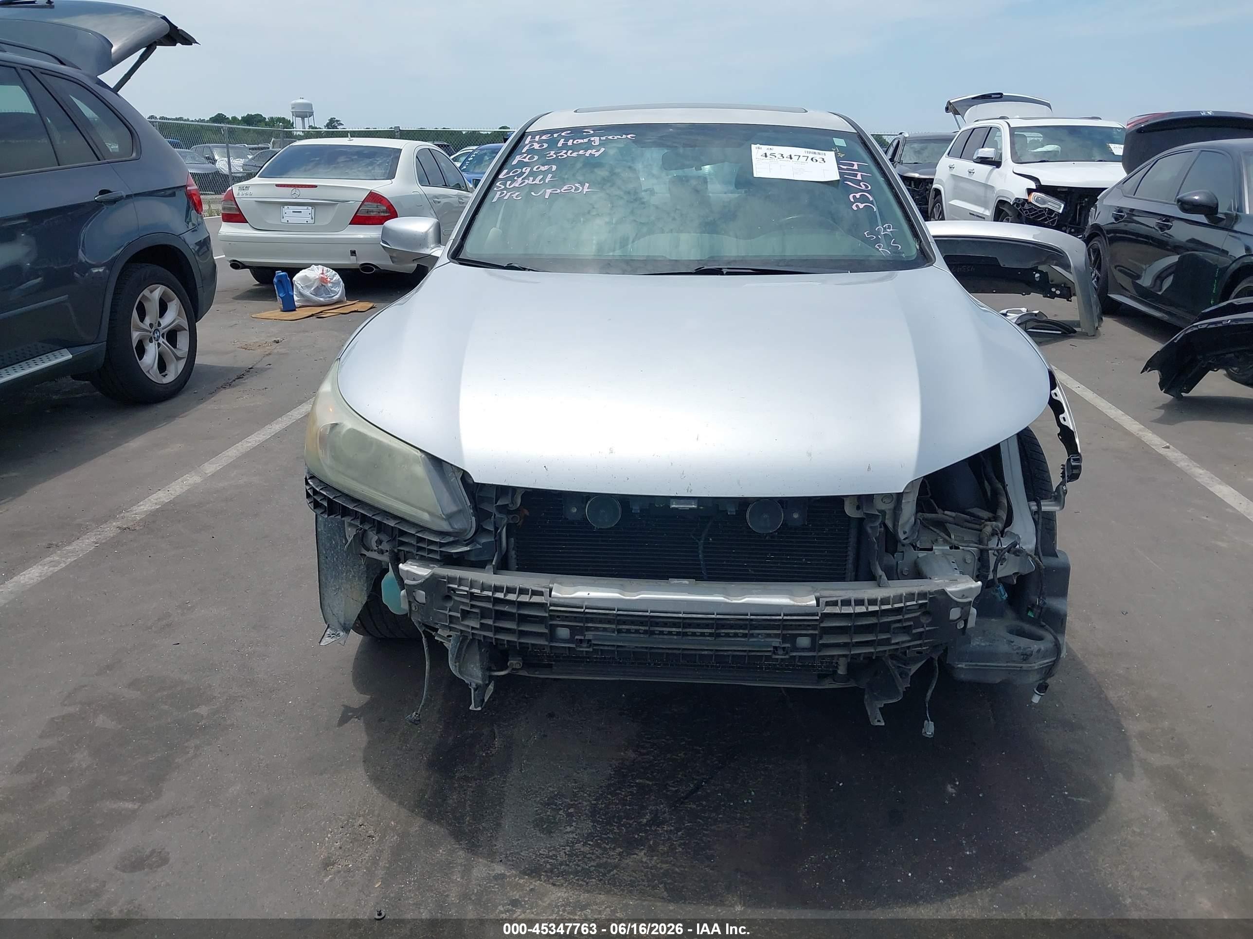 2015 Honda Accord Ex Silver vin: 1HGCR2F79FA030217