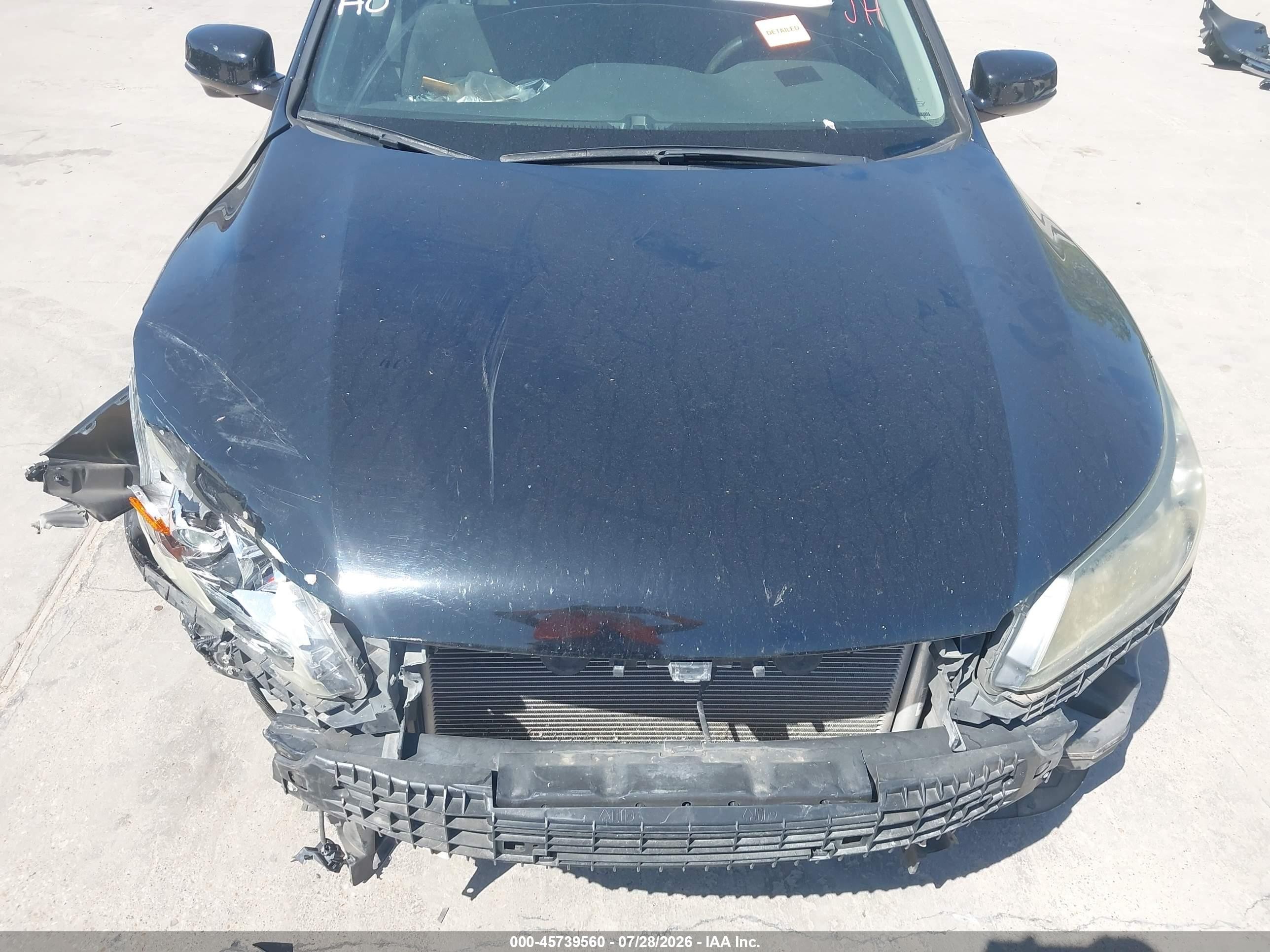 2015 Honda Accord Ex Black vin: 1HGCR2F79FA038141