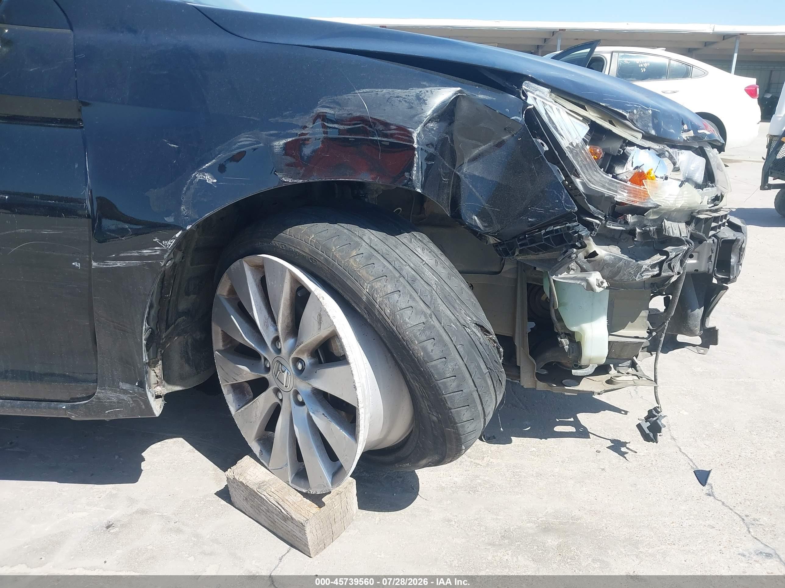 2015 Honda Accord Ex Black vin: 1HGCR2F79FA038141