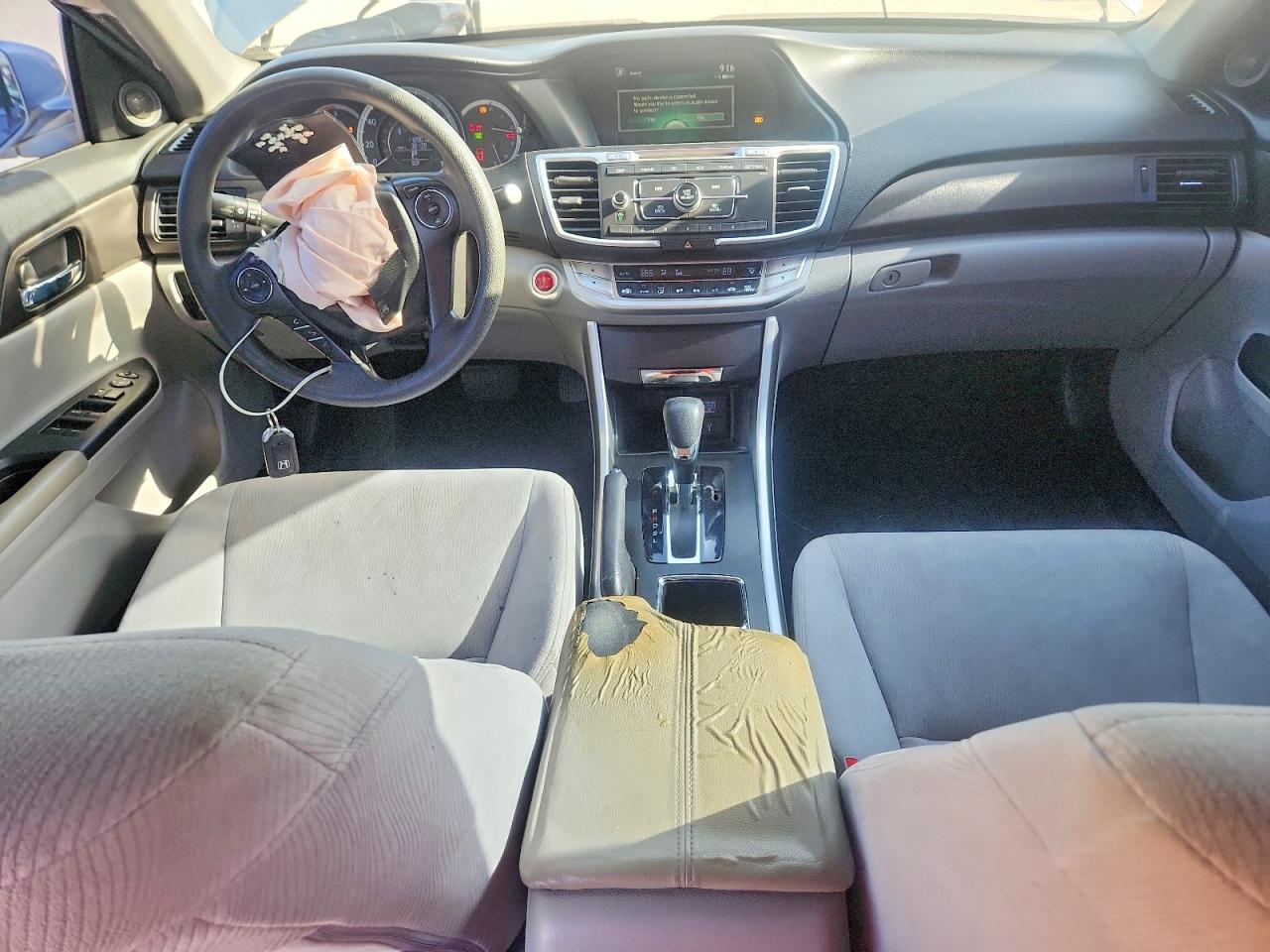 2015 Honda Accord Ex Silver vin: 1HGCR2F79FA038852