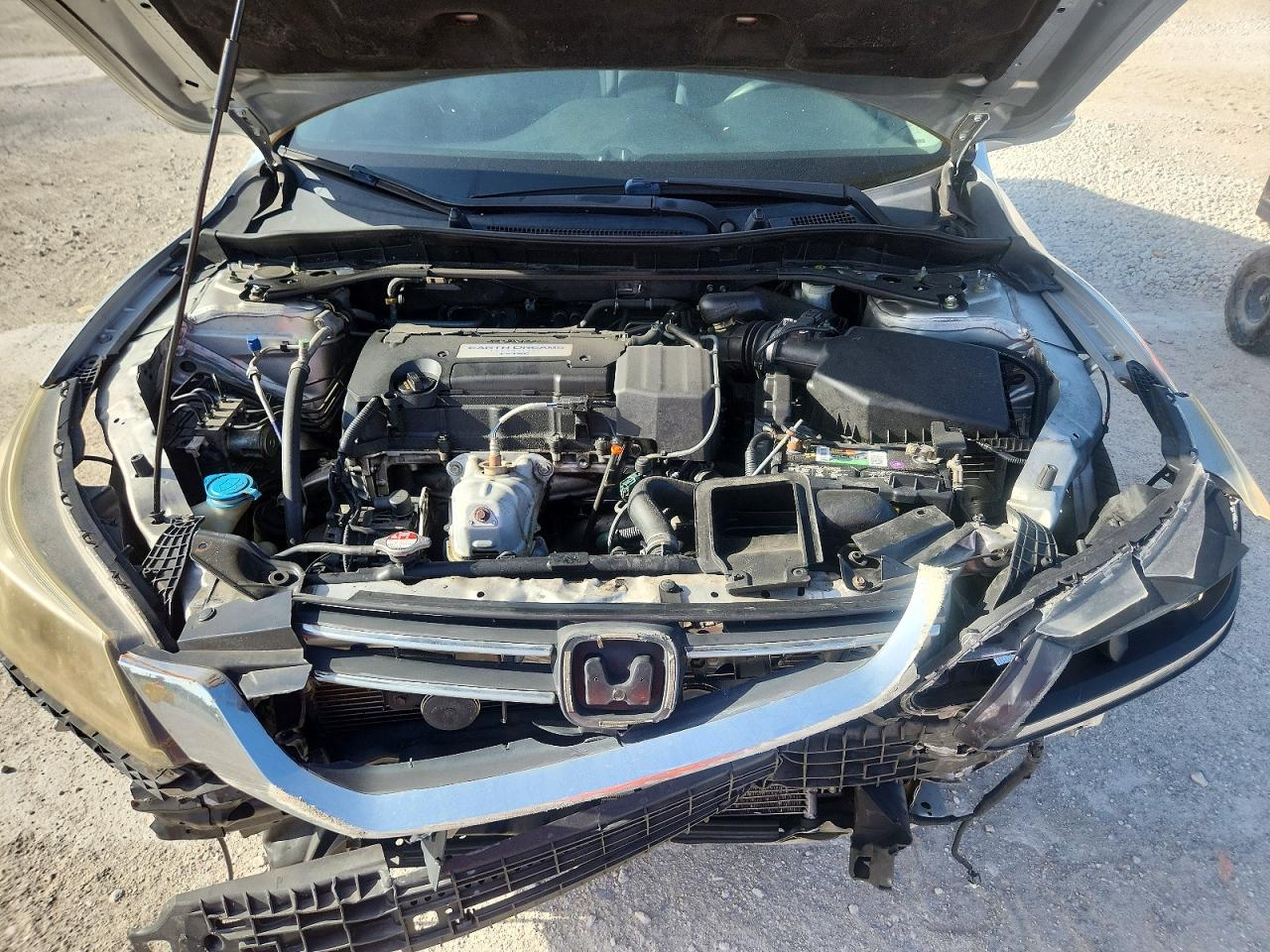 2015 Honda Accord Ex Silver vin: 1HGCR2F79FA038852