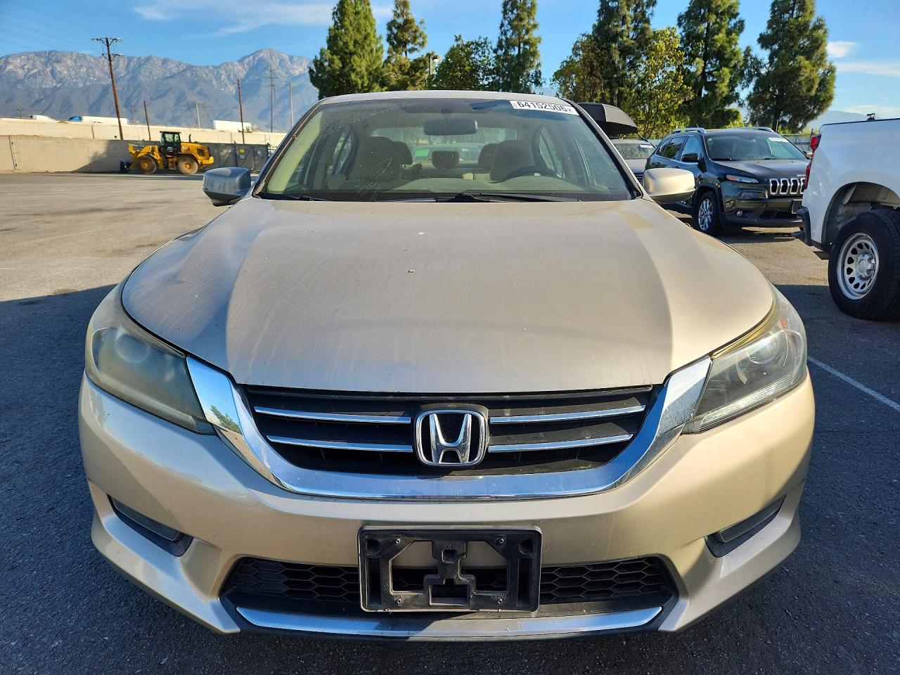 2015 Honda Accord Ex Beige vin: 1HGCR2F79FA082219