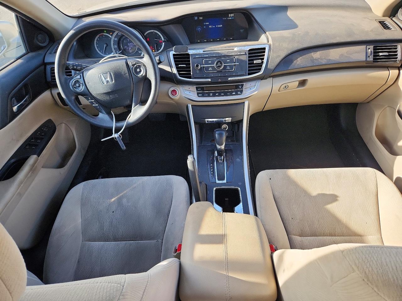 2015 Honda Accord Ex Beige vin: 1HGCR2F79FA082219
