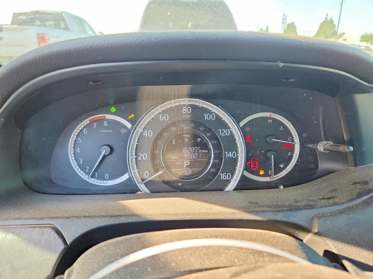 2015 Honda Accord Ex Beige vin: 1HGCR2F79FA082219