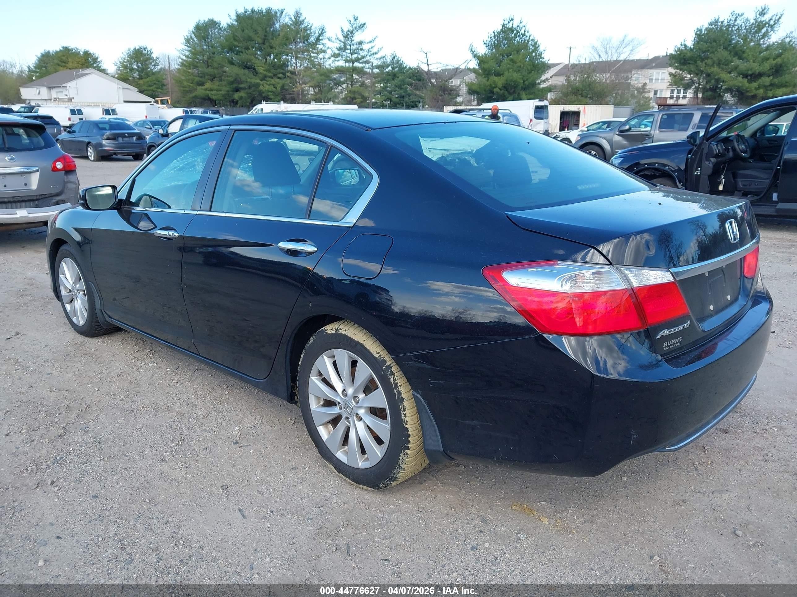 2015 Honda Accord Ex Black vin: 1HGCR2F79FA082561
