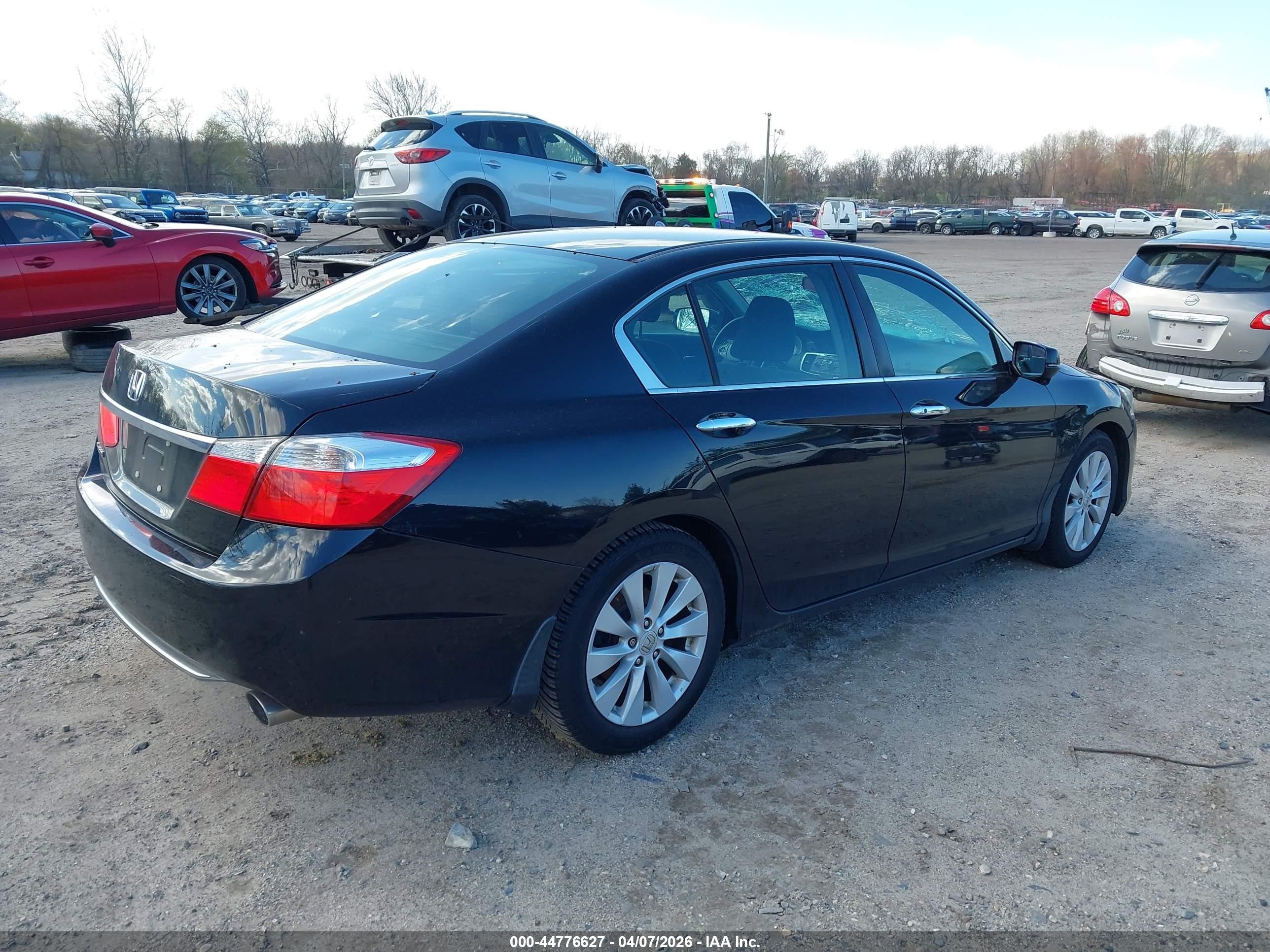 2015 Honda Accord Ex Black vin: 1HGCR2F79FA082561