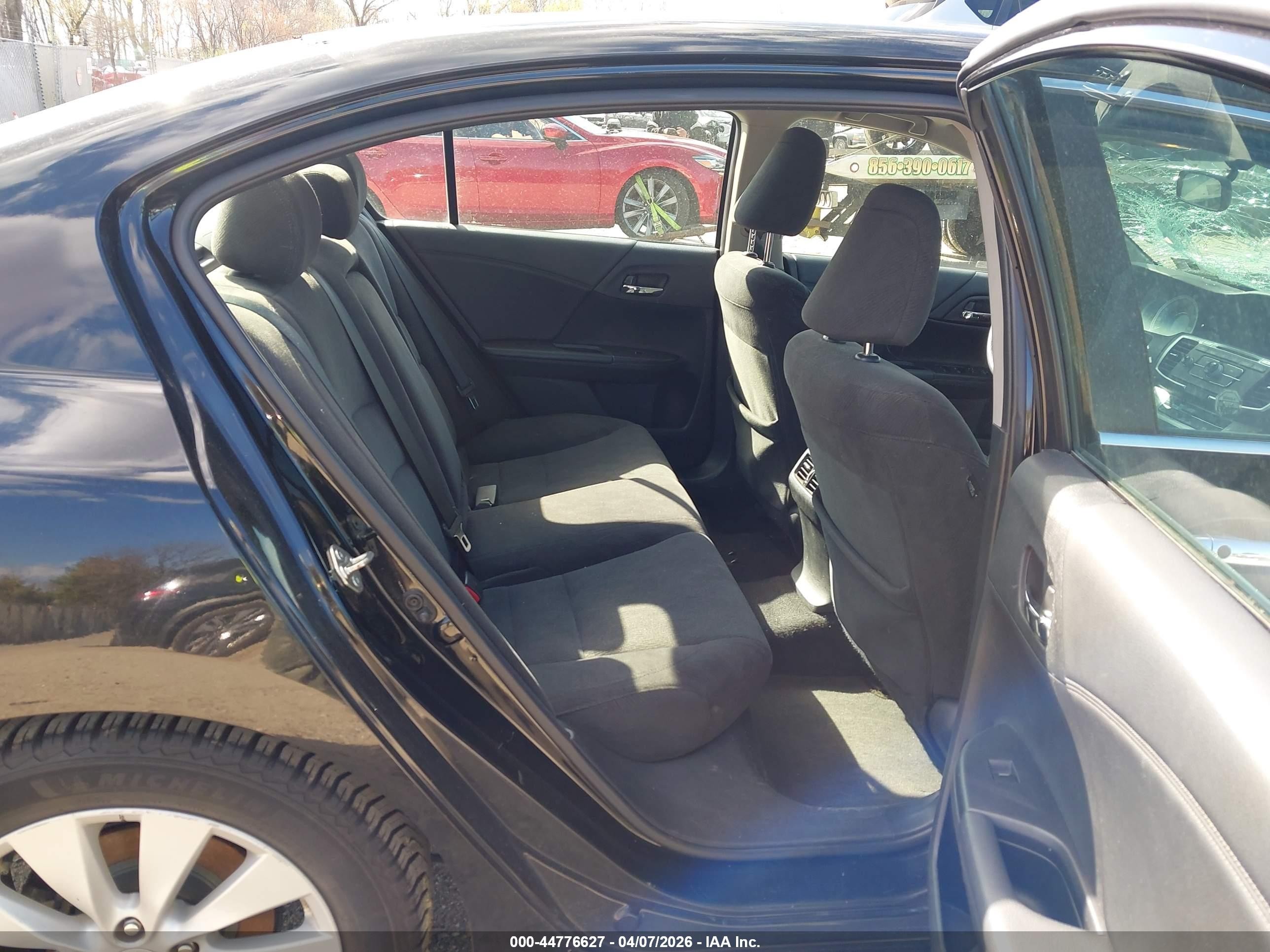 2015 Honda Accord Ex Black vin: 1HGCR2F79FA082561