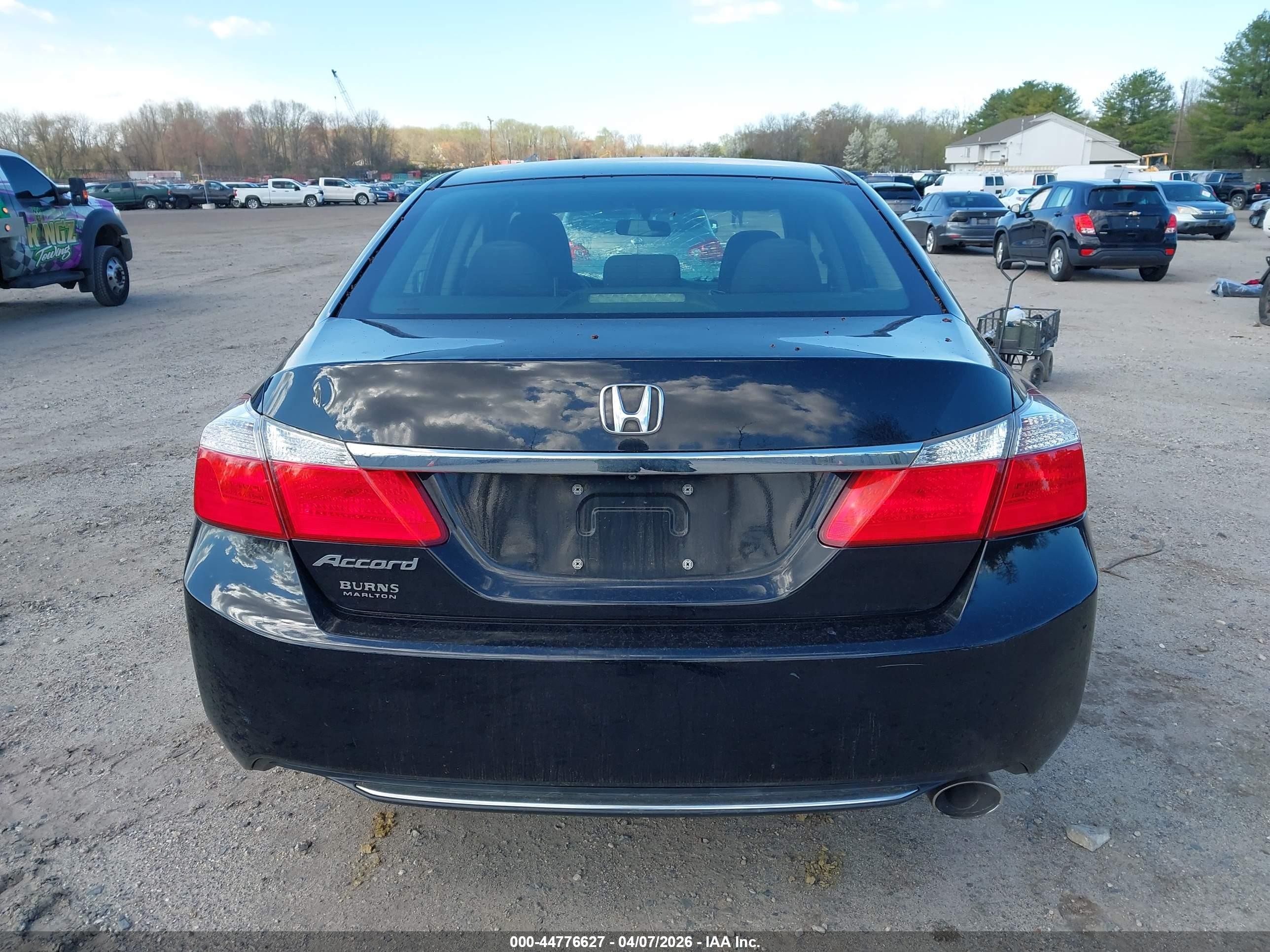 2015 Honda Accord Ex Black vin: 1HGCR2F79FA082561