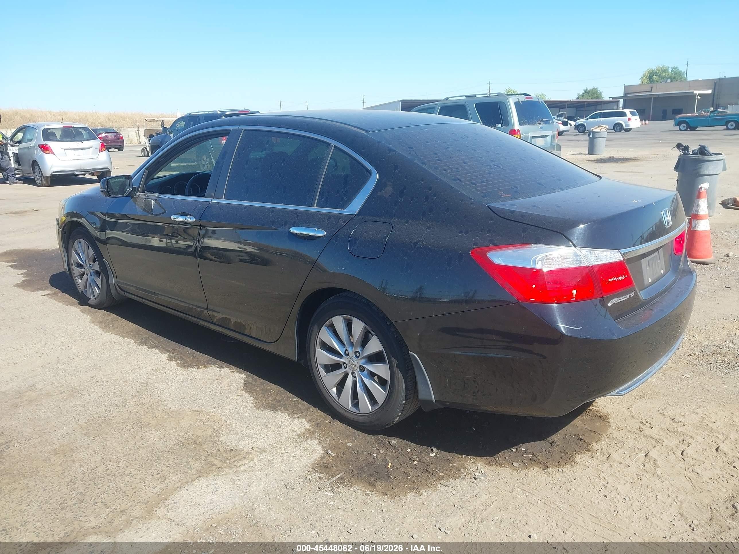 2015 Honda Accord Ex Black vin: 1HGCR2F79FA128020