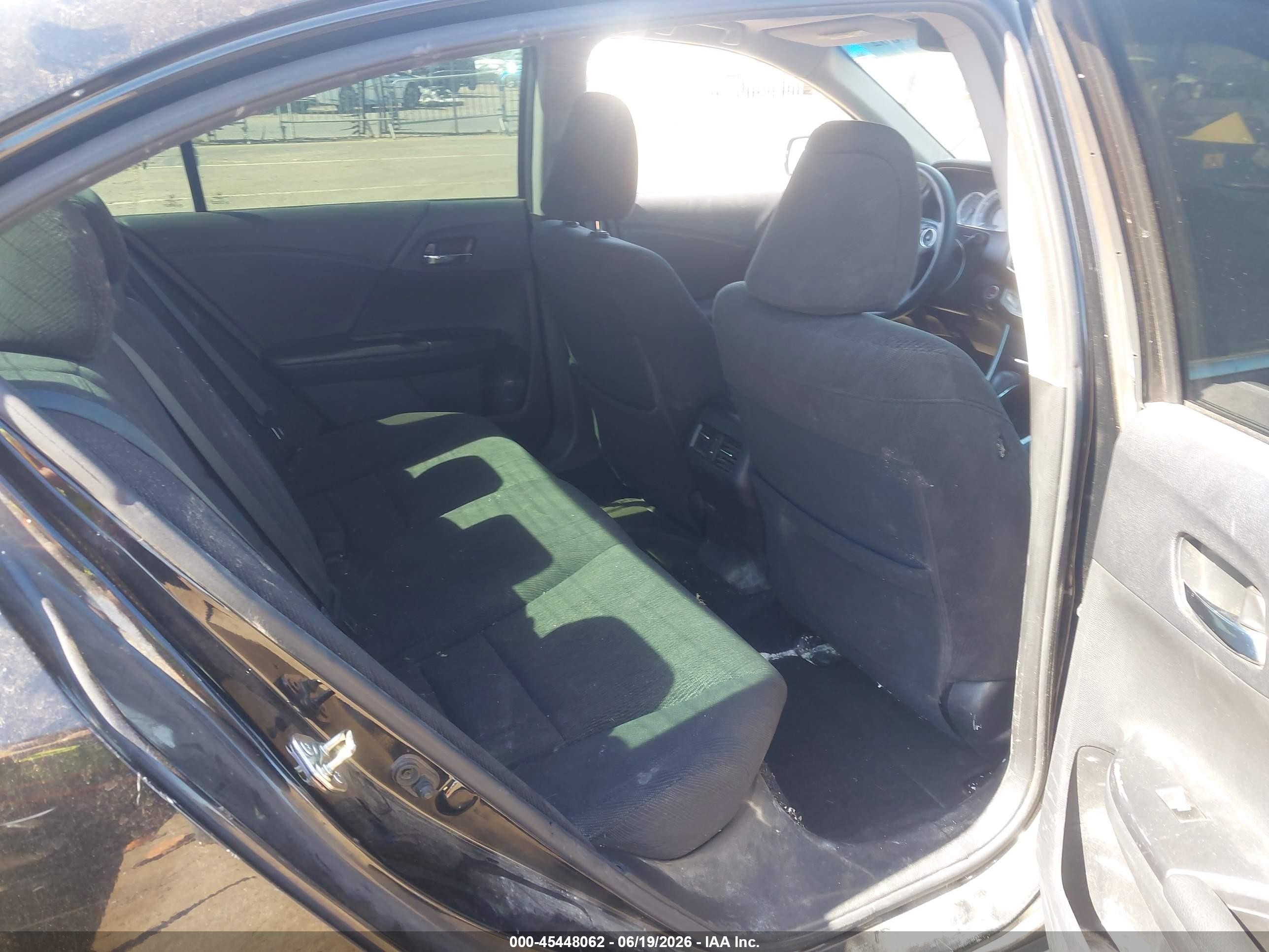 2015 Honda Accord Ex Black vin: 1HGCR2F79FA128020