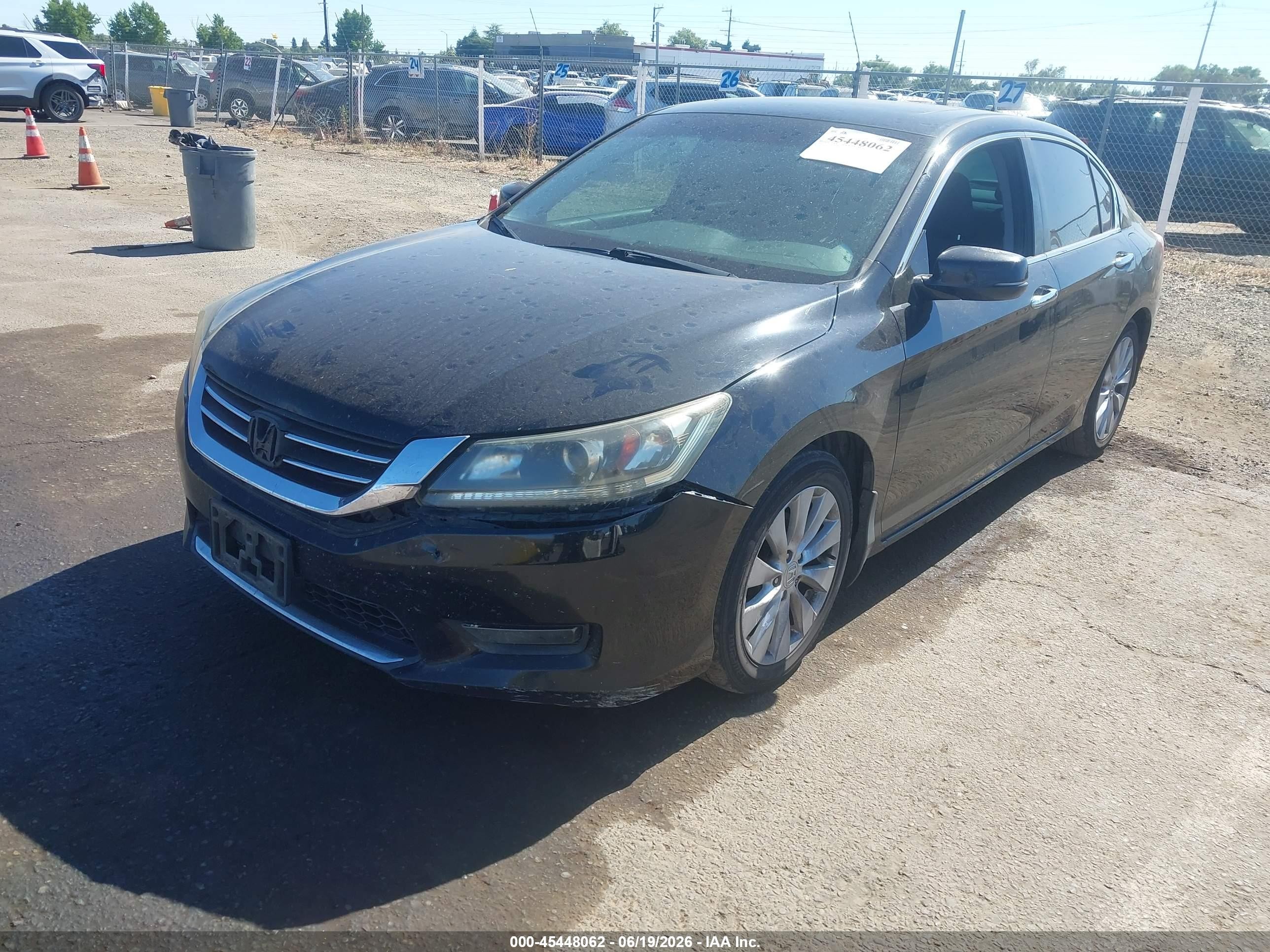 2015 Honda Accord Ex Black vin: 1HGCR2F79FA128020