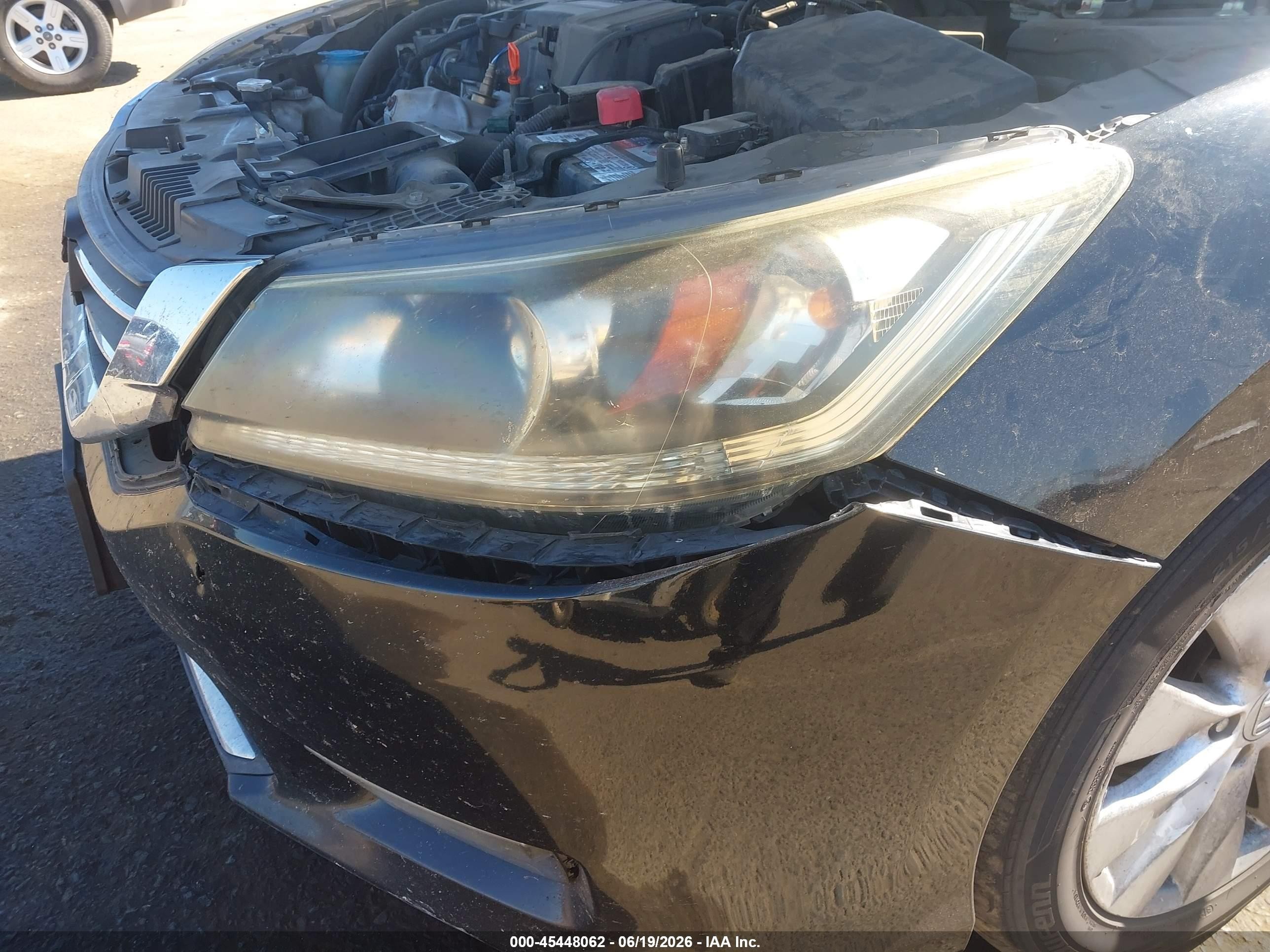 2015 Honda Accord Ex Black vin: 1HGCR2F79FA128020