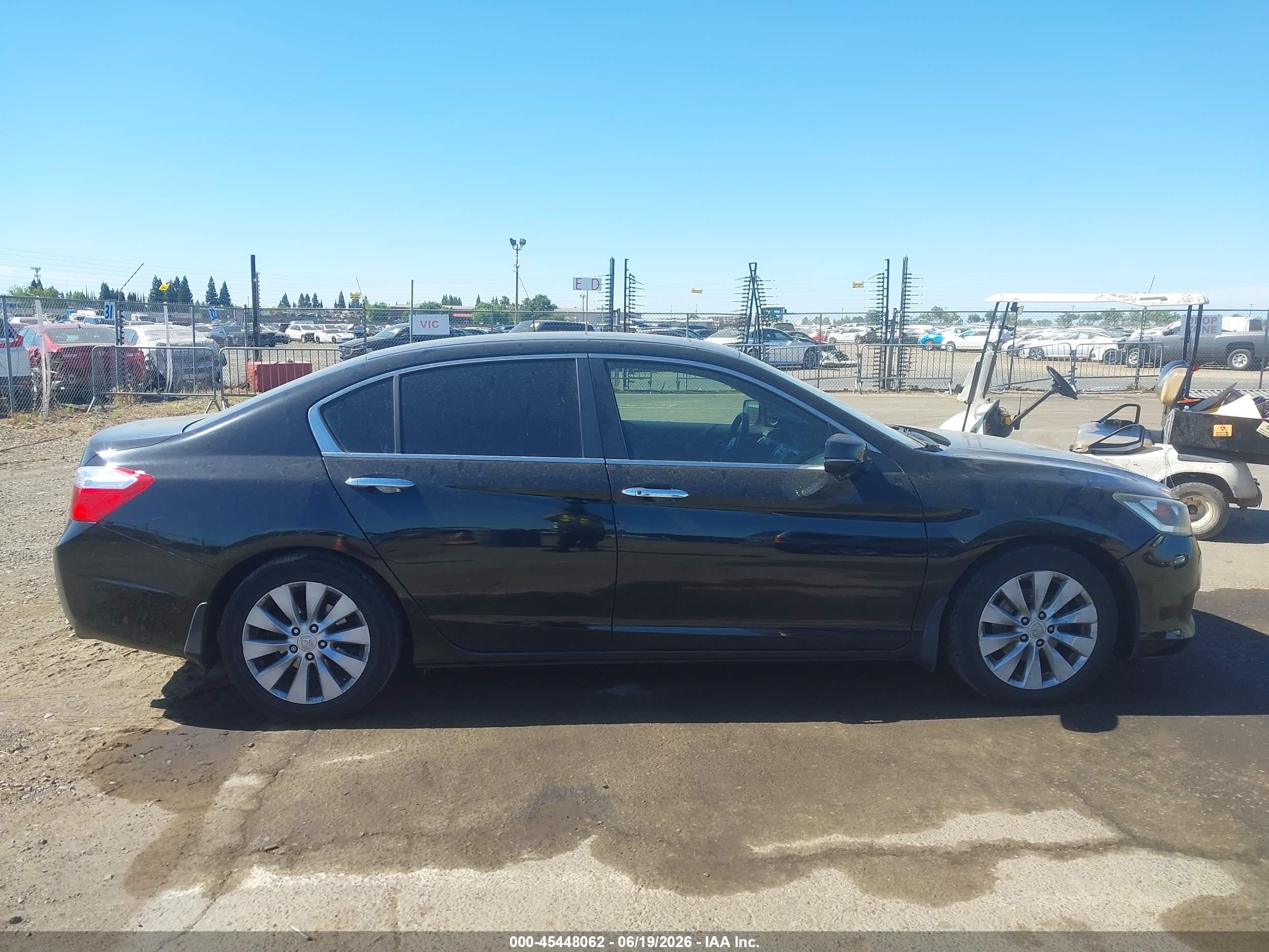 2015 Honda Accord Ex Black vin: 1HGCR2F79FA128020