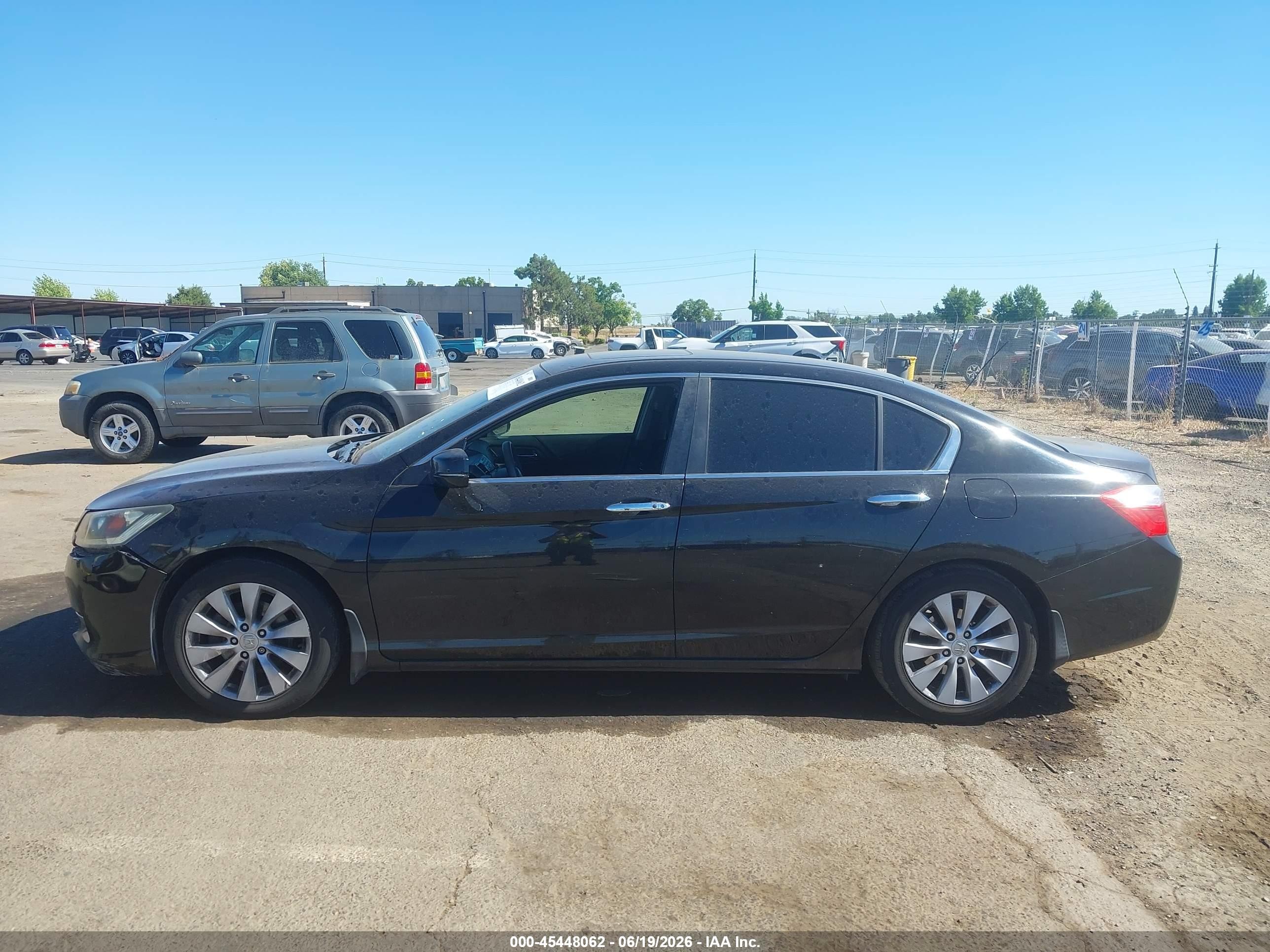 2015 Honda Accord Ex Black vin: 1HGCR2F79FA128020