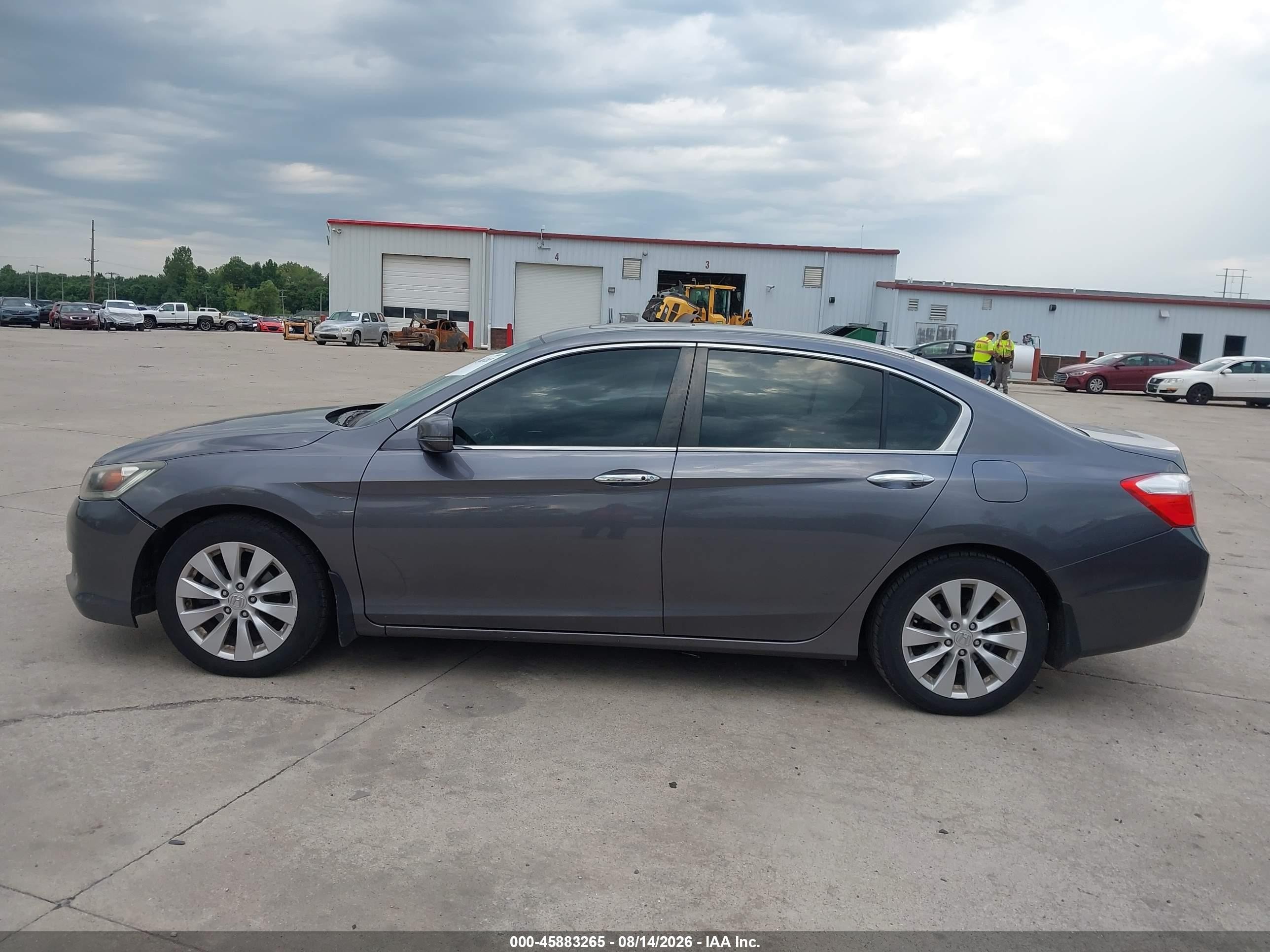2015 Honda Accord Ex Gray vin: 1HGCR2F79FA146078
