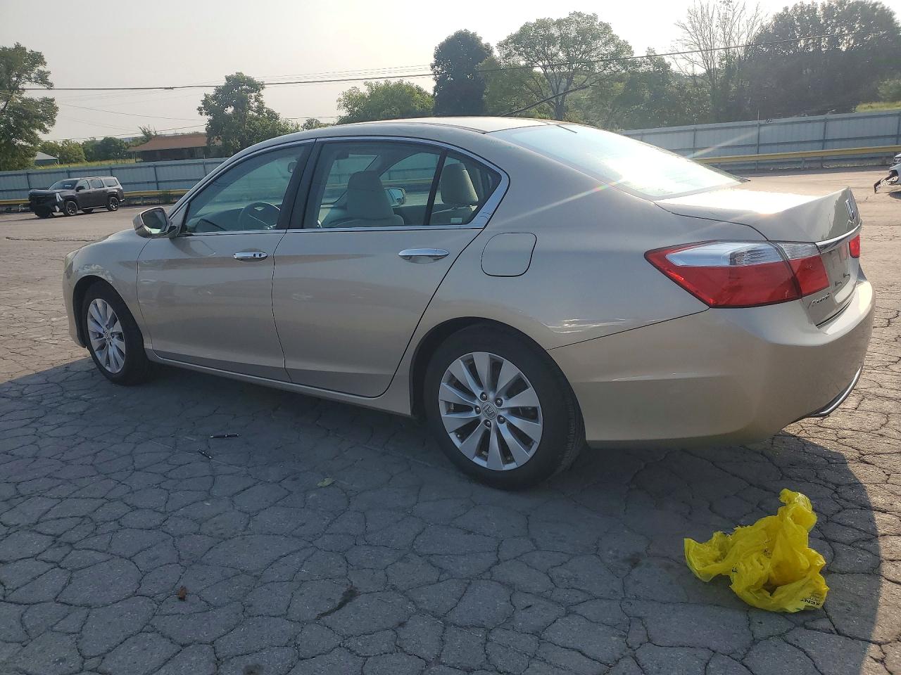 2015 Honda Accord Ex Beige vin: 1HGCR2F79FA147280