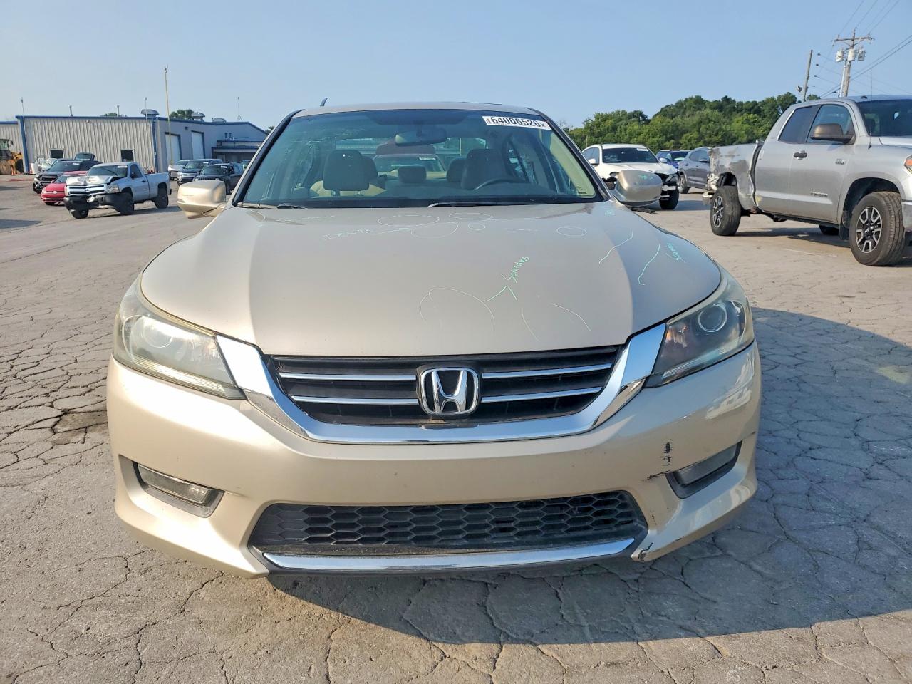 2015 Honda Accord Ex Beige vin: 1HGCR2F79FA147280