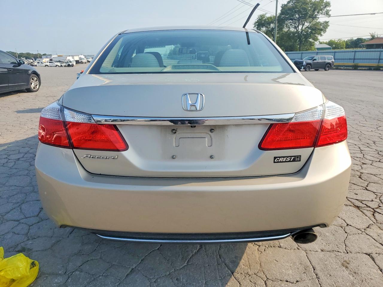 2015 Honda Accord Ex Beige vin: 1HGCR2F79FA147280