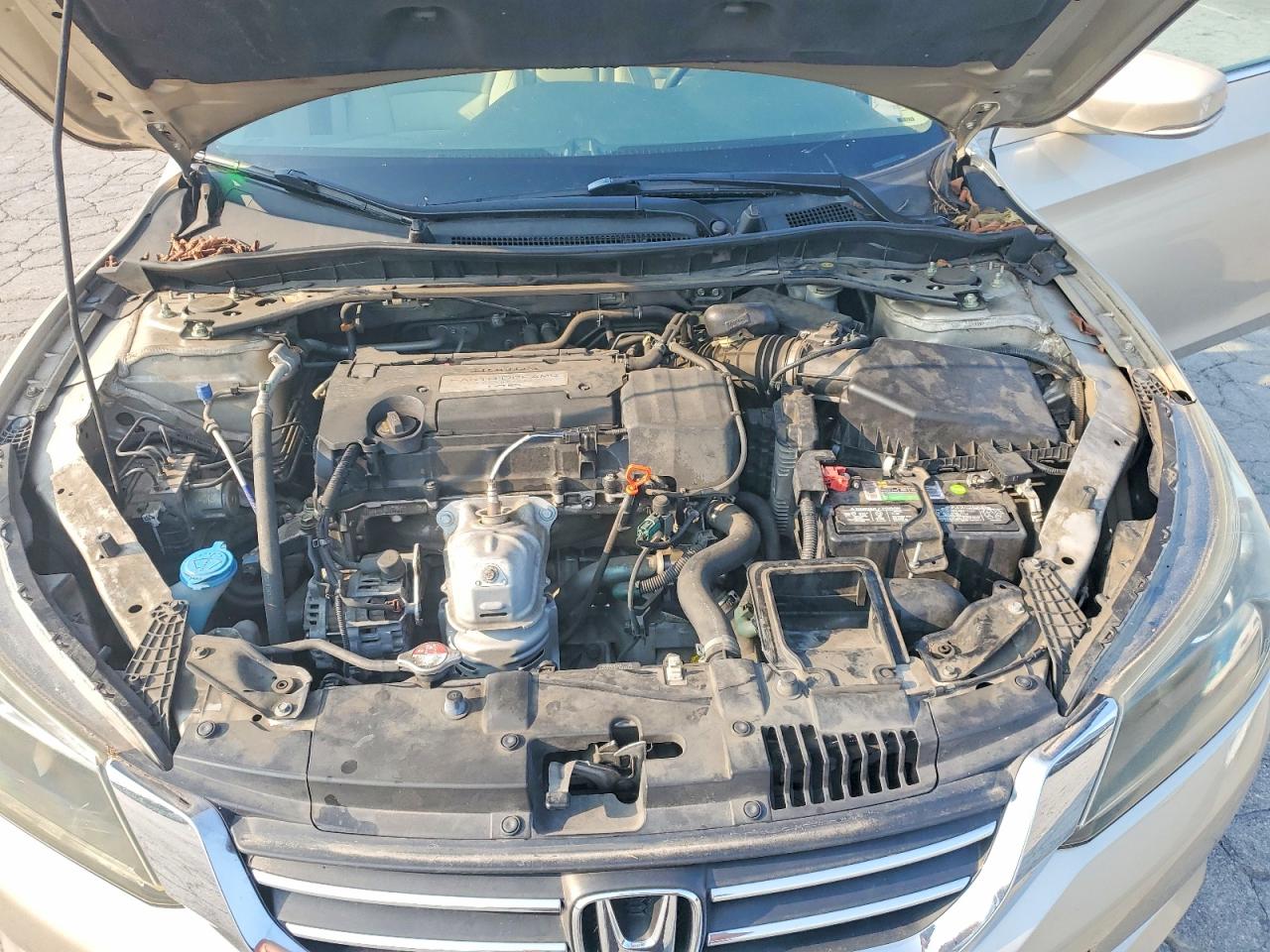 2015 Honda Accord Ex Beige vin: 1HGCR2F79FA147280