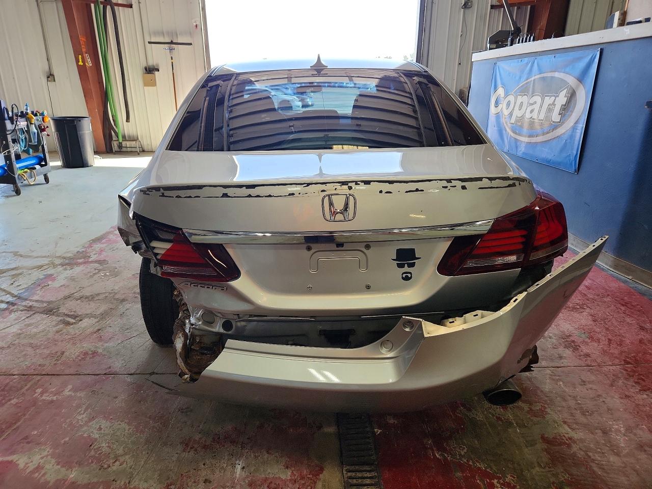 2015 Honda Accord Ex Silver vin: 1HGCR2F79FA169974