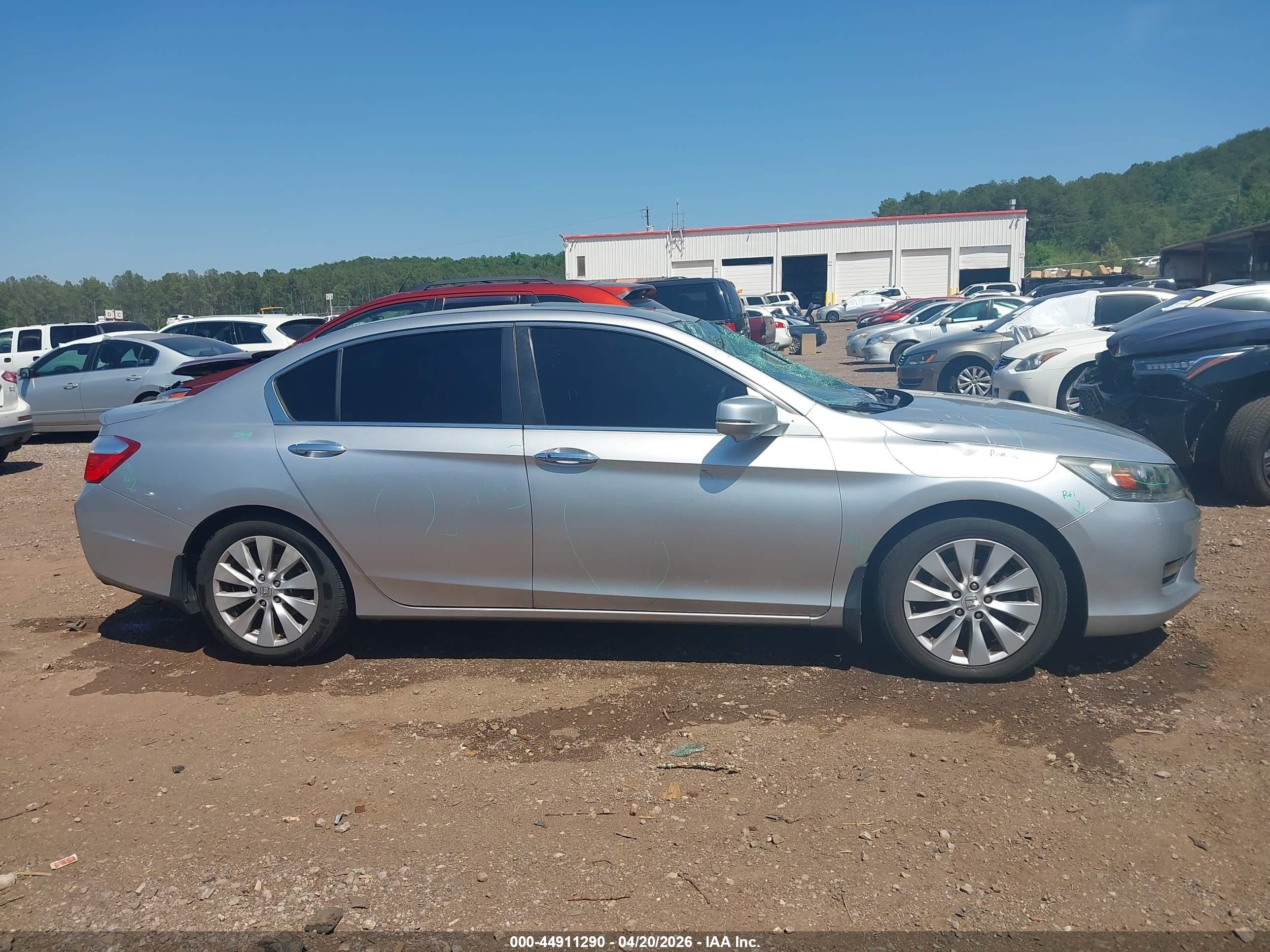 2015 Honda Accord Ex Silver vin: 1HGCR2F79FA178240