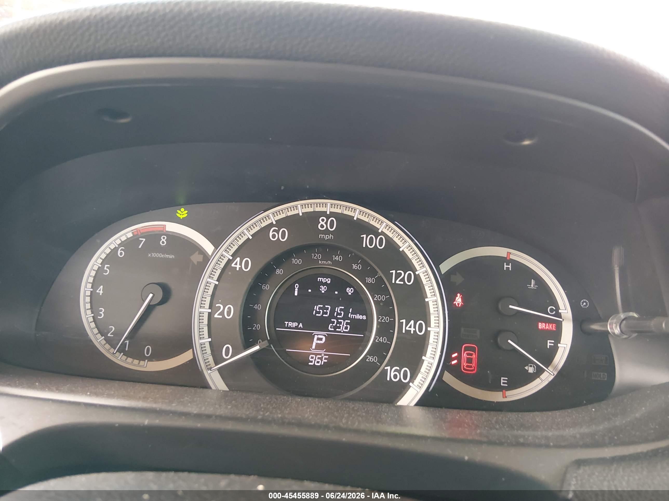 2015 Honda Accord Ex White vin: 1HGCR2F79FA192168