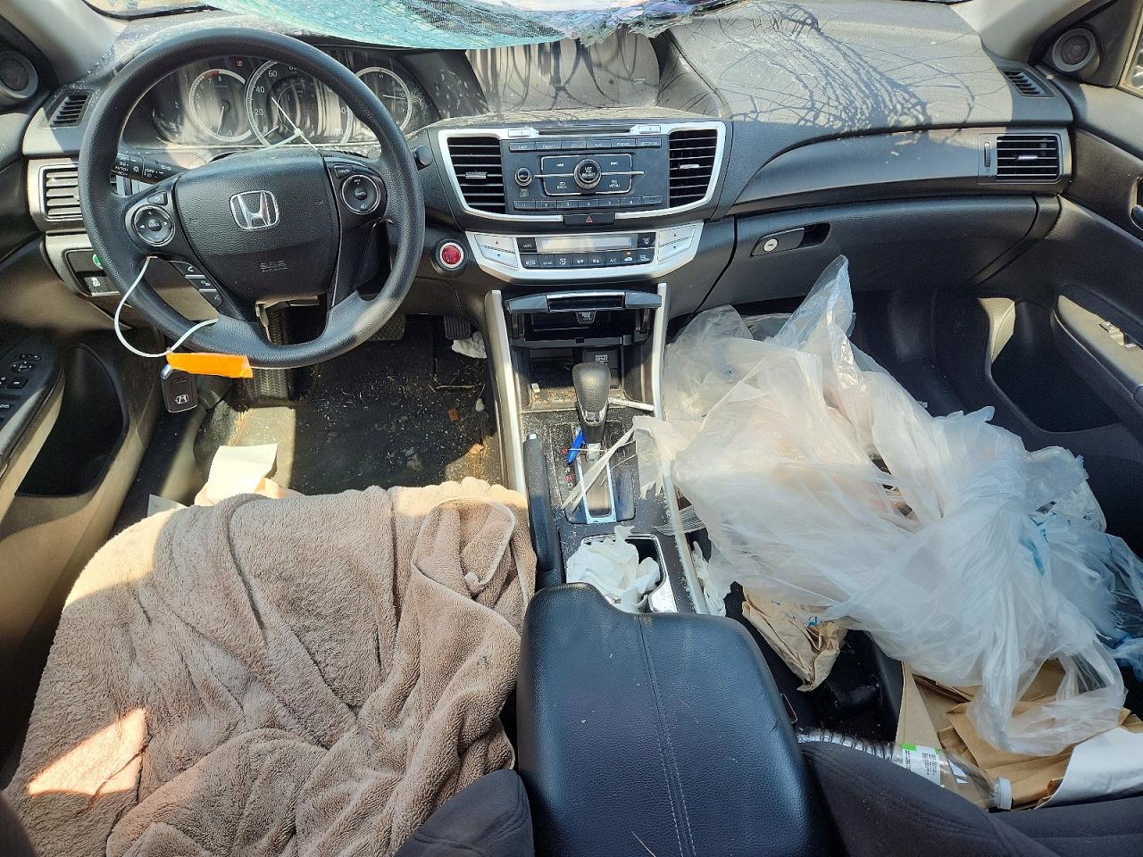2015 Honda Accord Ex Черный vin: 1HGCR2F79FA218560