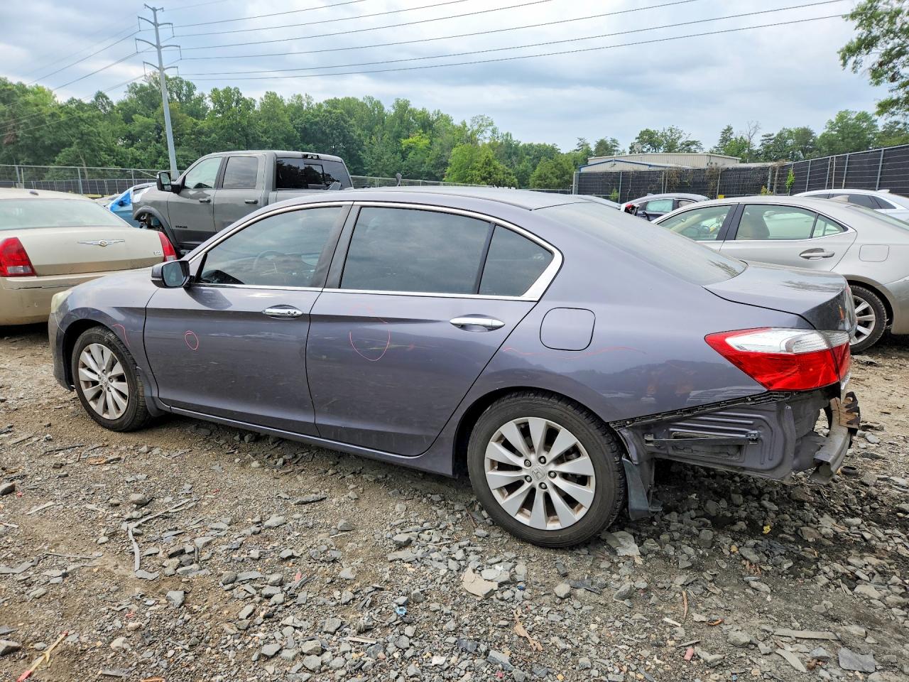 2015 Honda Accord Ex Gray vin: 1HGCR2F79FA232474