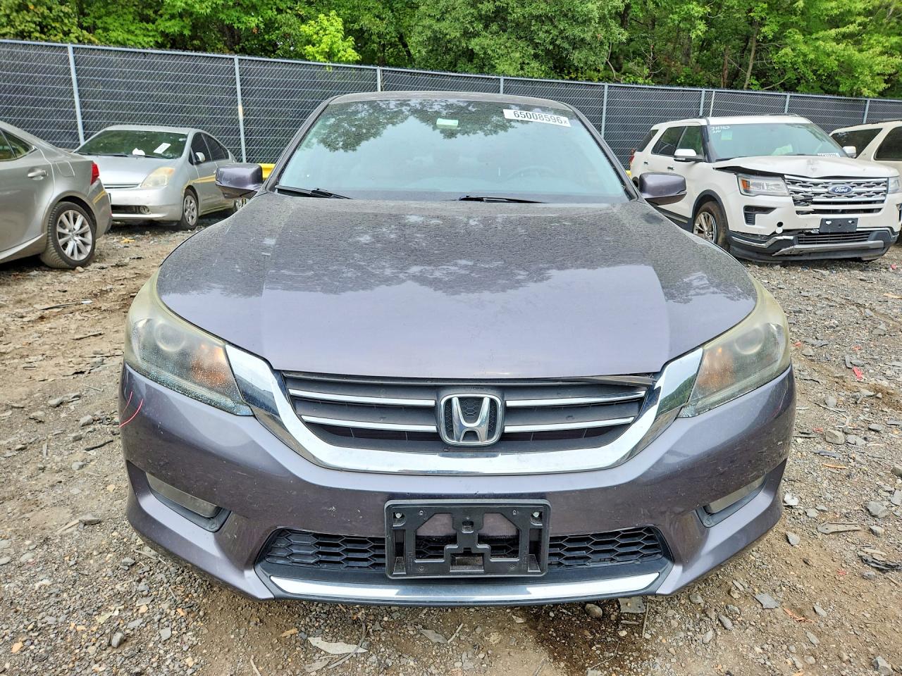 2015 Honda Accord Ex Gray vin: 1HGCR2F79FA232474