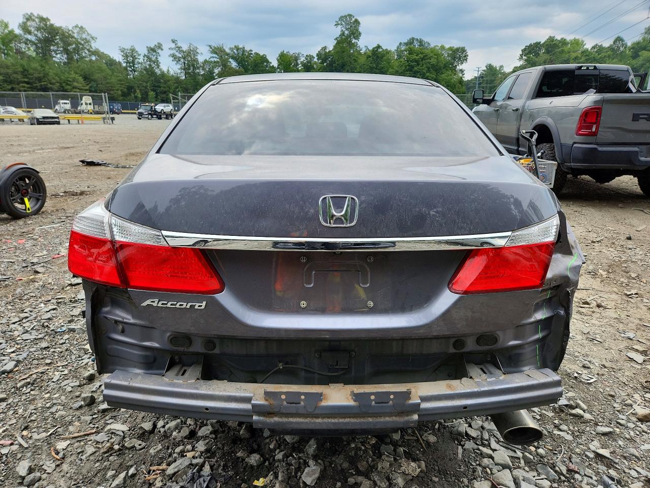 2015 Honda Accord Ex Gray vin: 1HGCR2F79FA232474