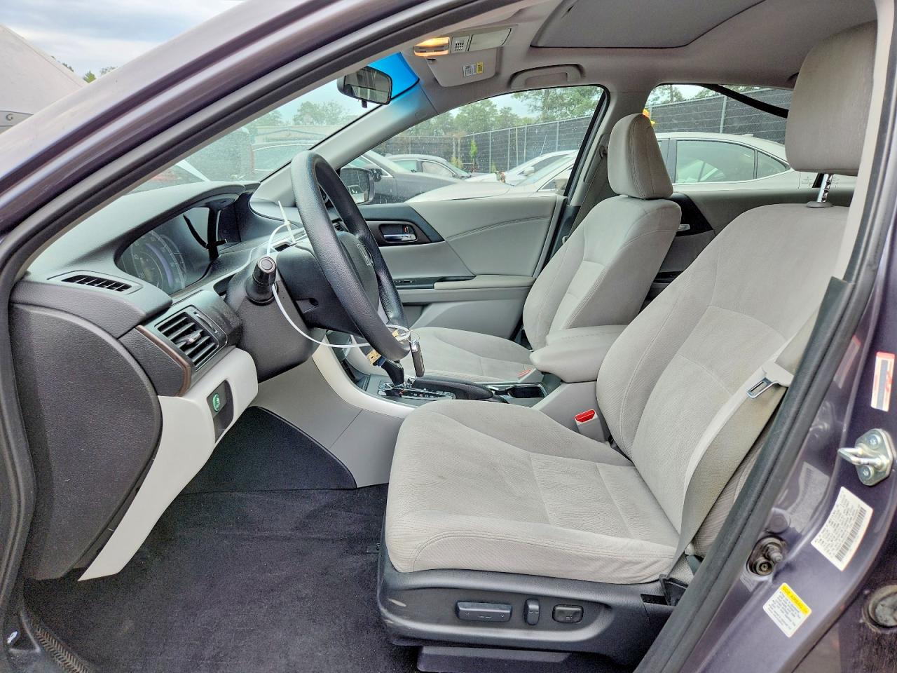 2015 Honda Accord Ex Gray vin: 1HGCR2F79FA232474