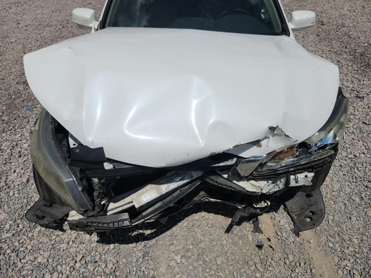 2015 Honda Accord Ex White vin: 1HGCR2F79FA250361