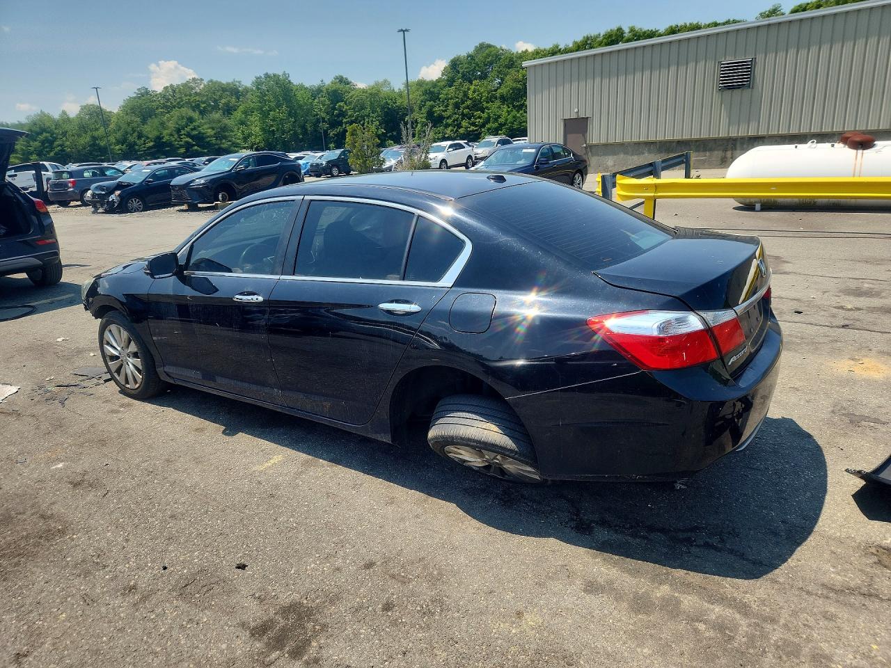 2015 Honda Accord Ex Black vin: 1HGCR2F79FA258783