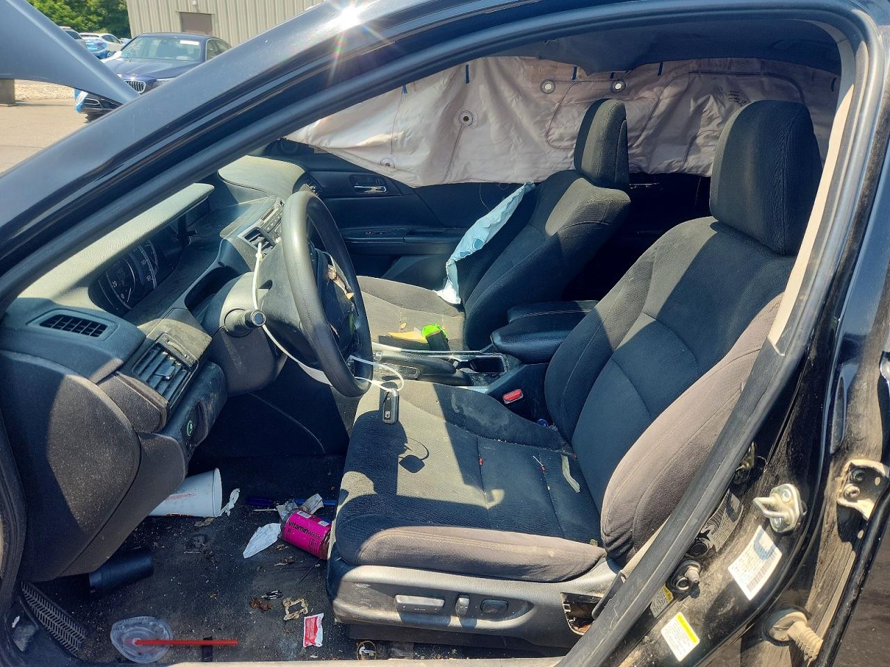 2015 Honda Accord Ex Black vin: 1HGCR2F79FA258783