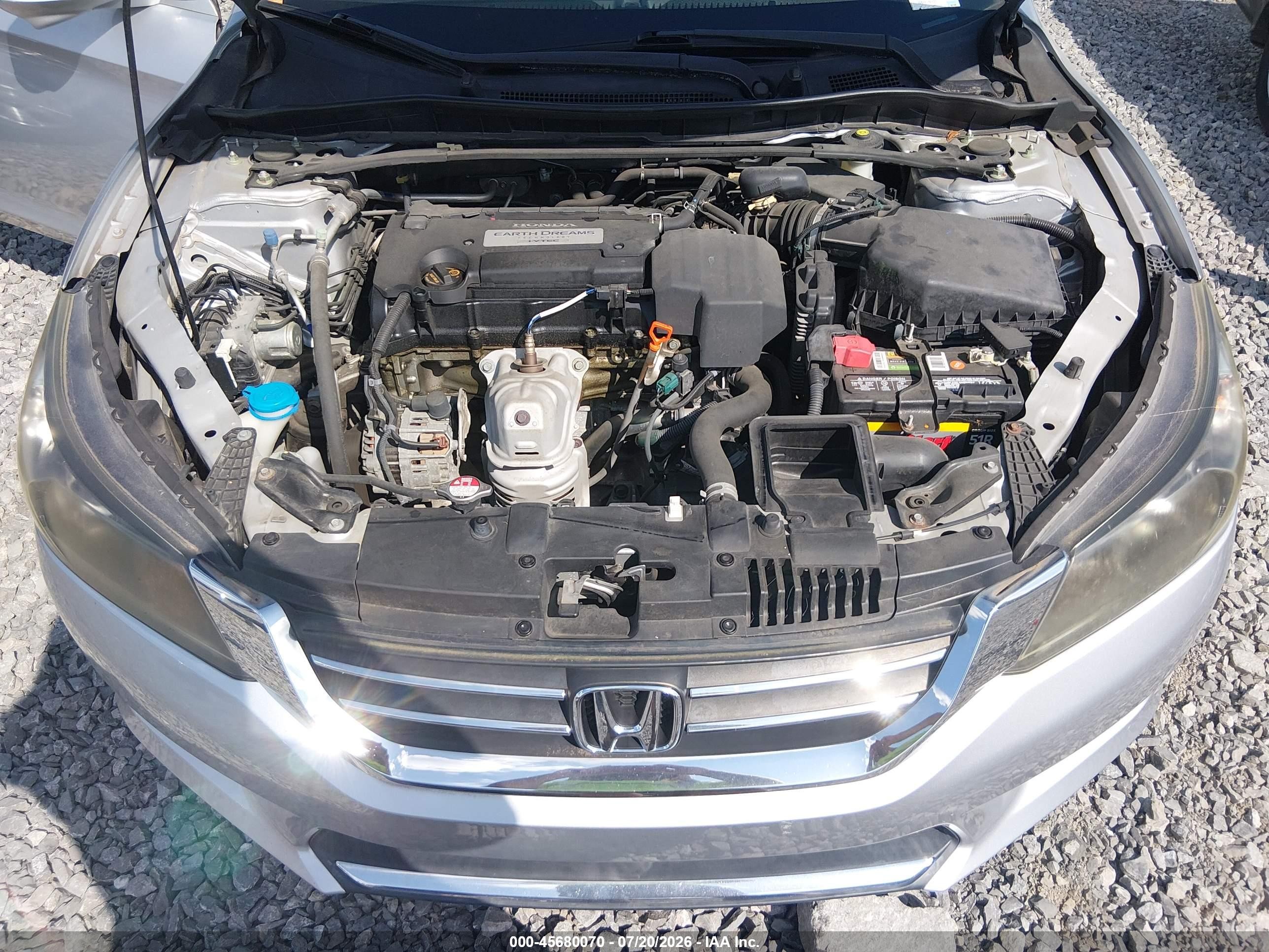 2013 Honda Accord Ex White vin: 1HGCR2F7XDA008935