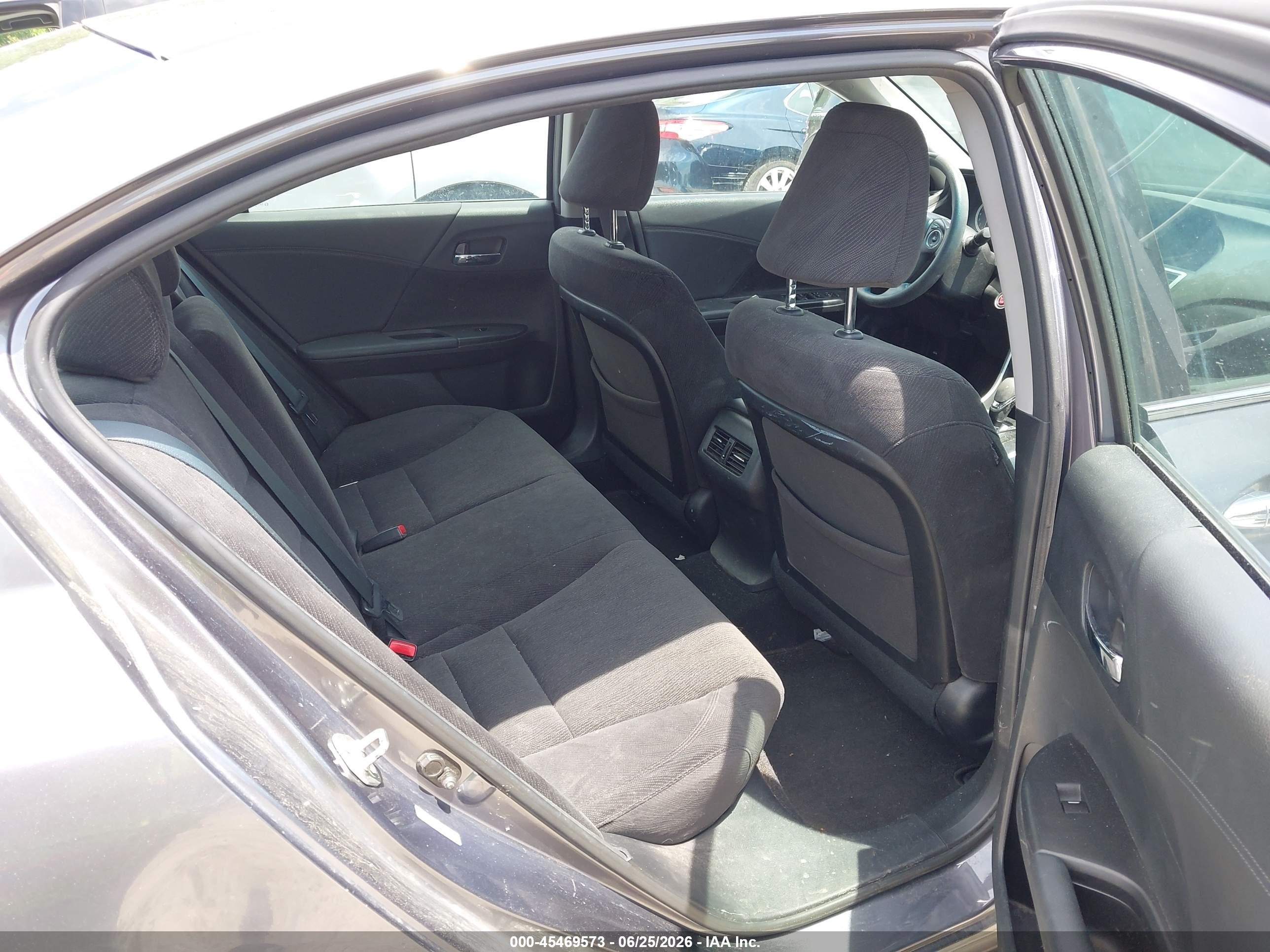 2013 Honda Accord Ex Gray vin: 1HGCR2F7XDA012807