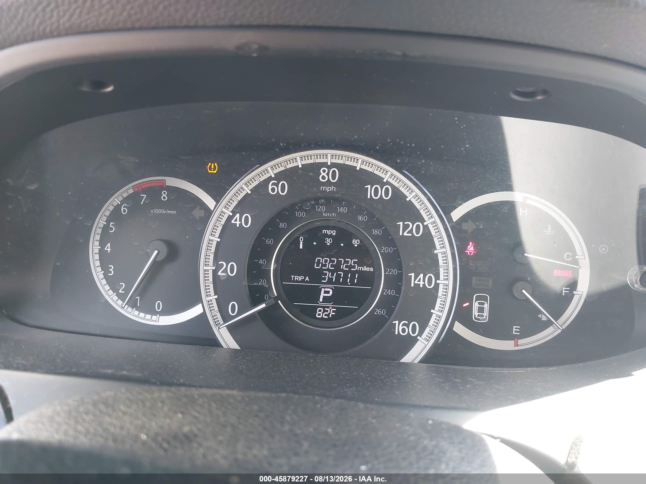2013 Honda Accord Ex Maroon vin: 1HGCR2F7XDA072537
