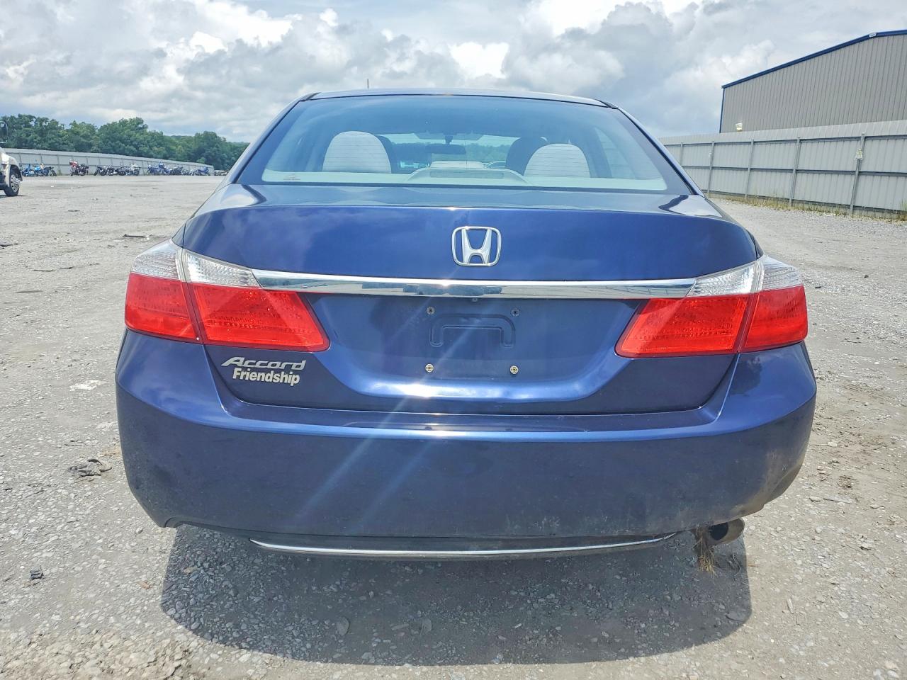 2013 Honda Accord Ex Blue vin: 1HGCR2F7XDA094859