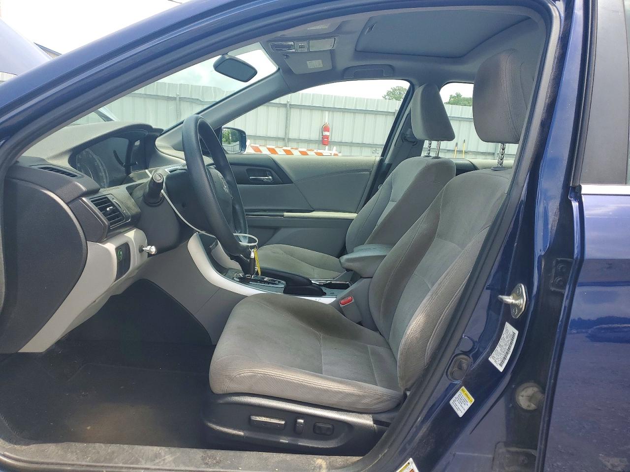 2013 Honda Accord Ex Blue vin: 1HGCR2F7XDA094859