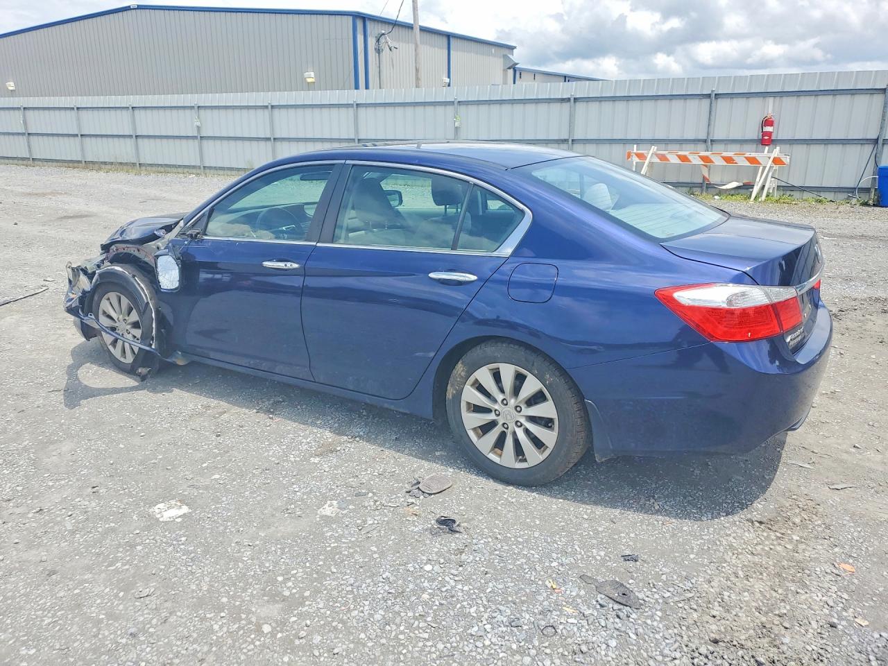 2013 Honda Accord Ex Blue vin: 1HGCR2F7XDA094859