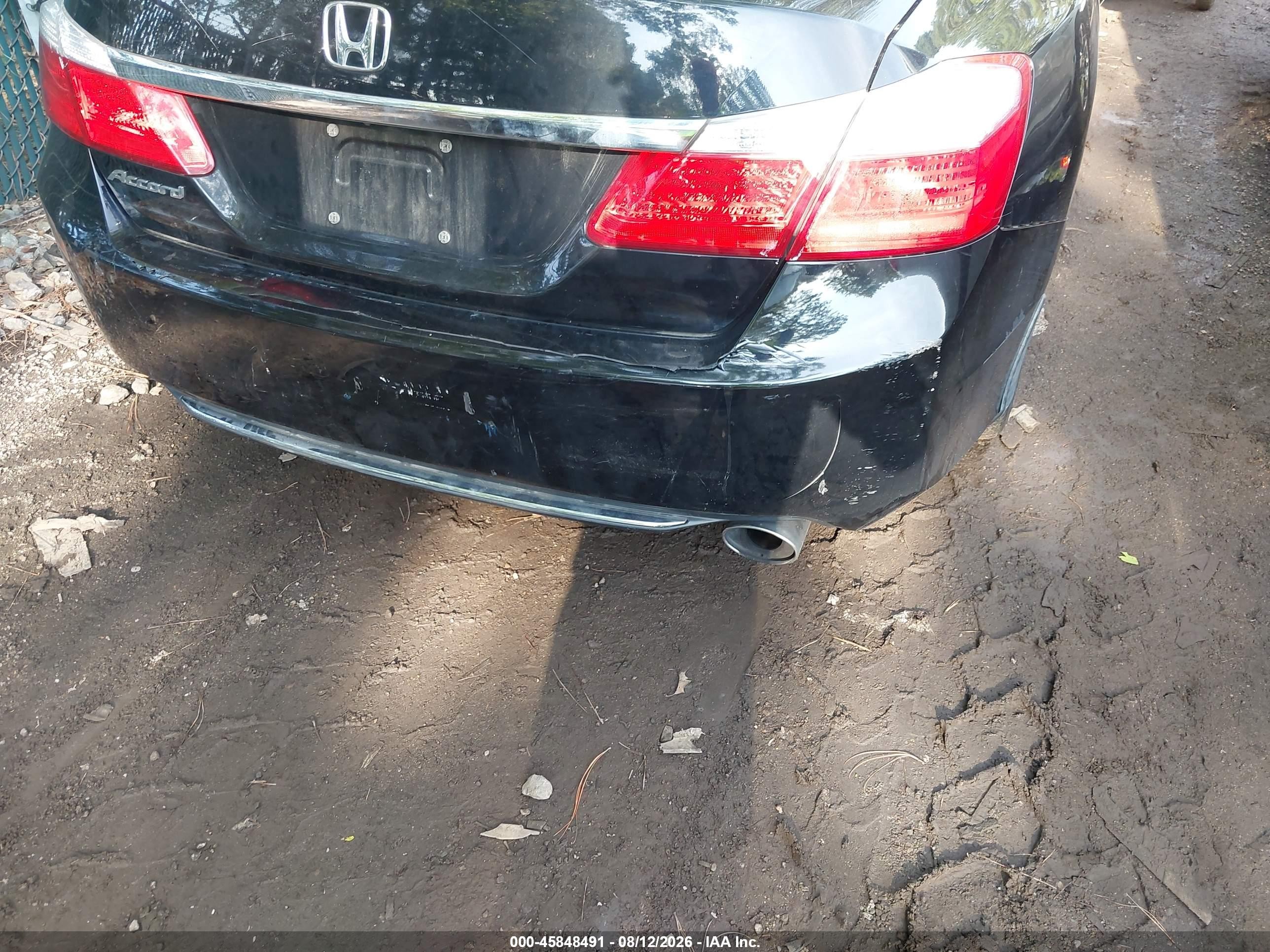 2013 Honda Accord Ex Dark Blue vin: 1HGCR2F7XDA101308