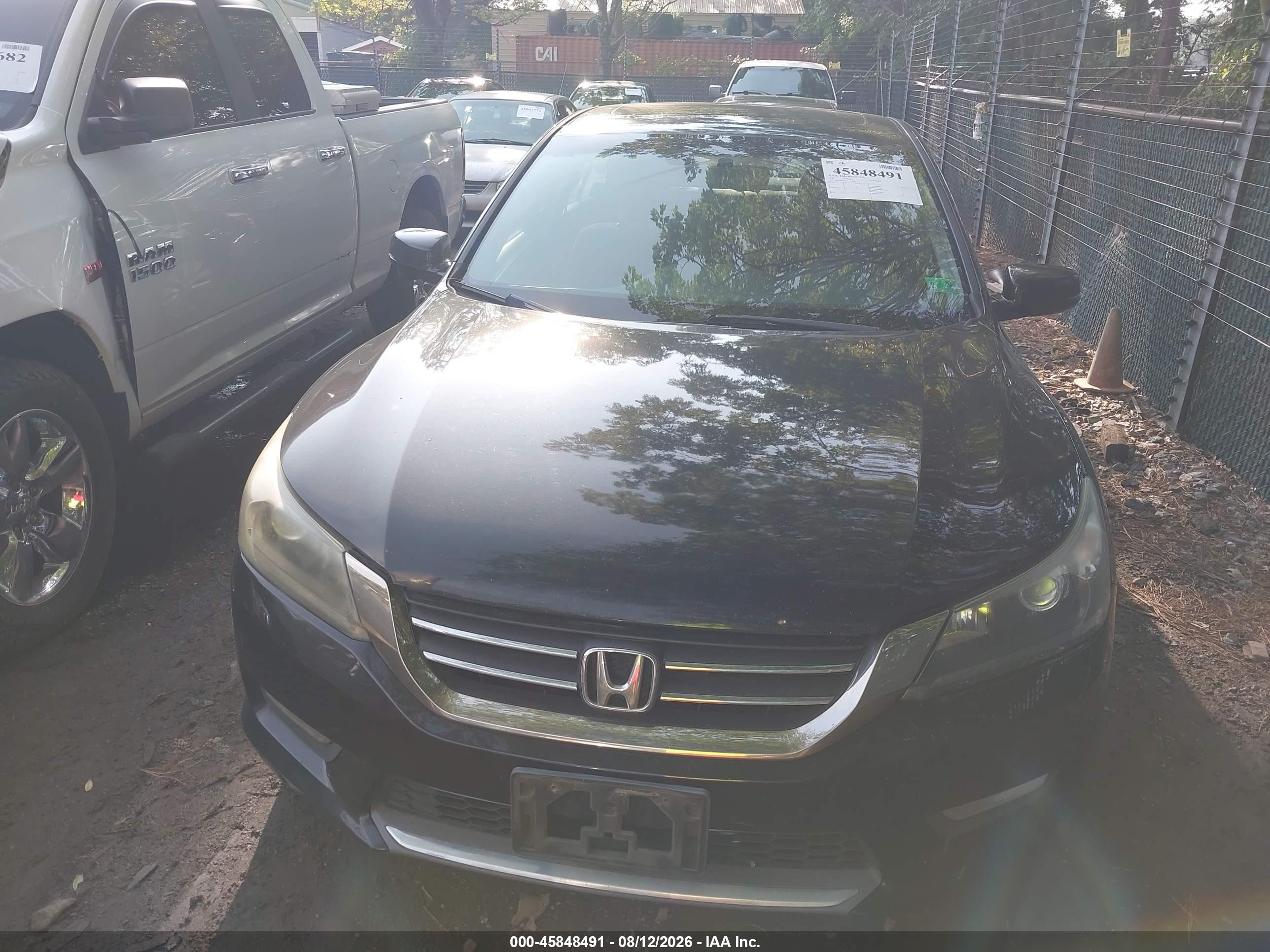 2013 Honda Accord Ex Dark Blue vin: 1HGCR2F7XDA101308