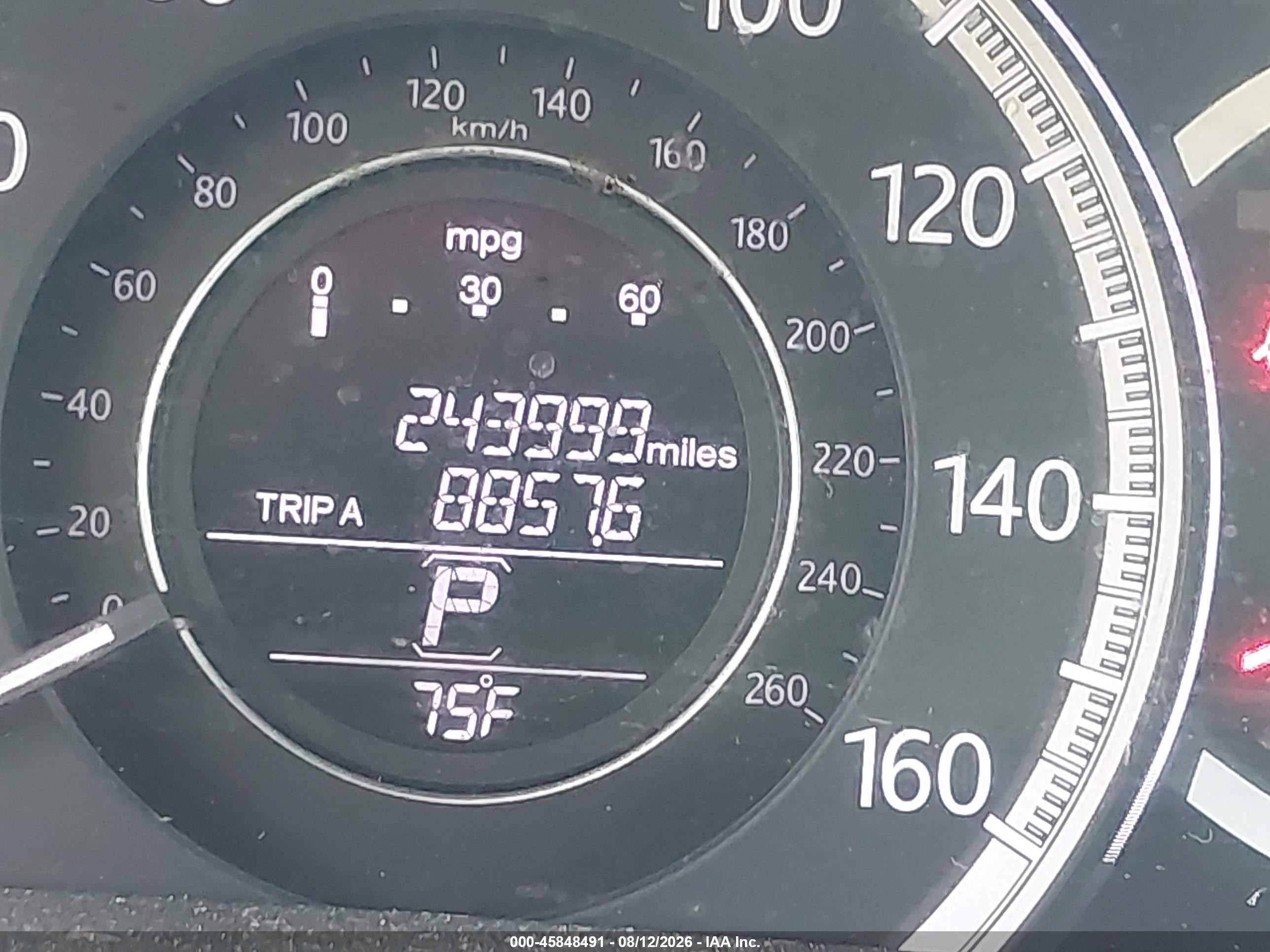 2013 Honda Accord Ex Dark Blue vin: 1HGCR2F7XDA101308