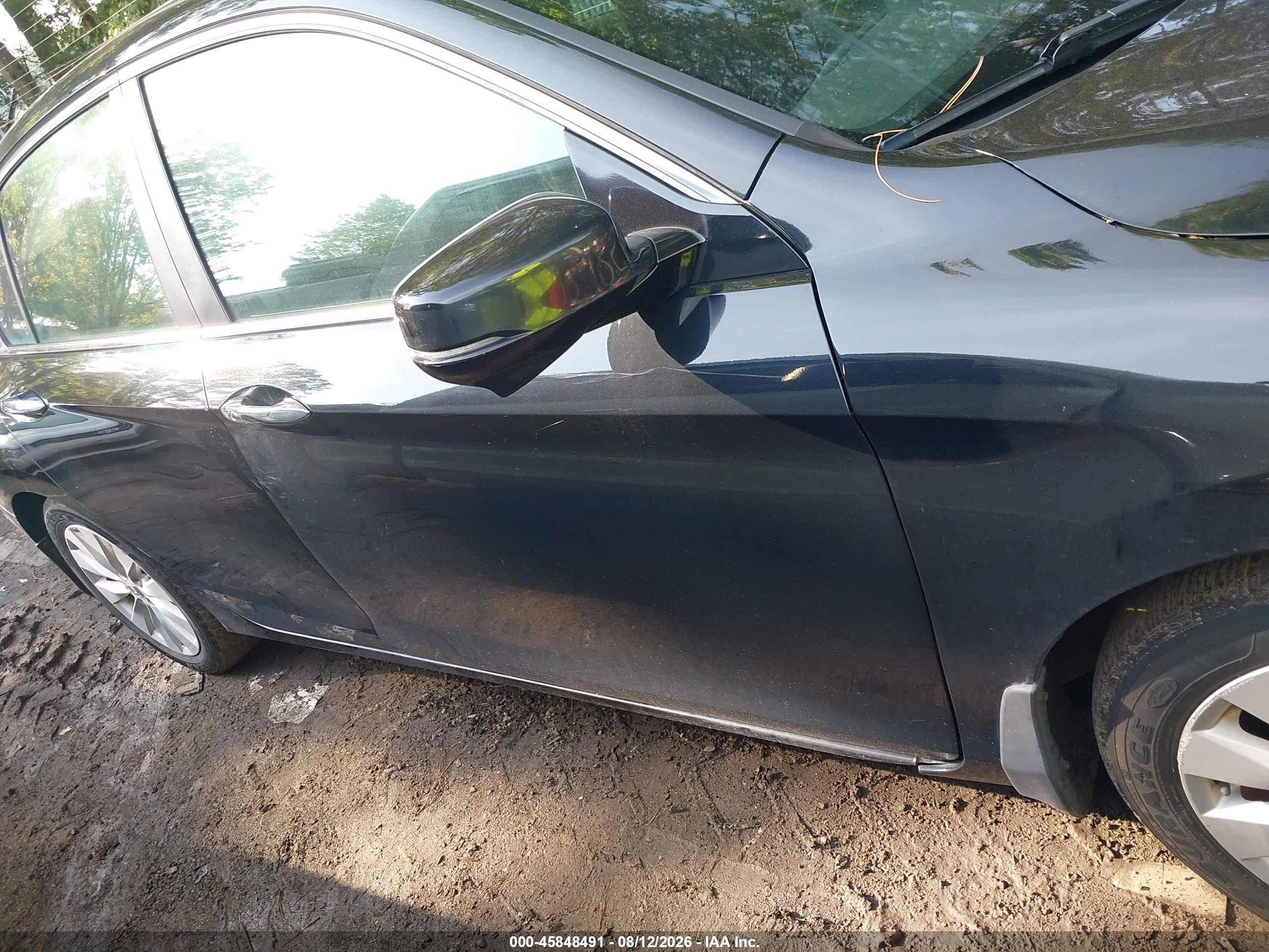 2013 Honda Accord Ex Dark Blue vin: 1HGCR2F7XDA101308