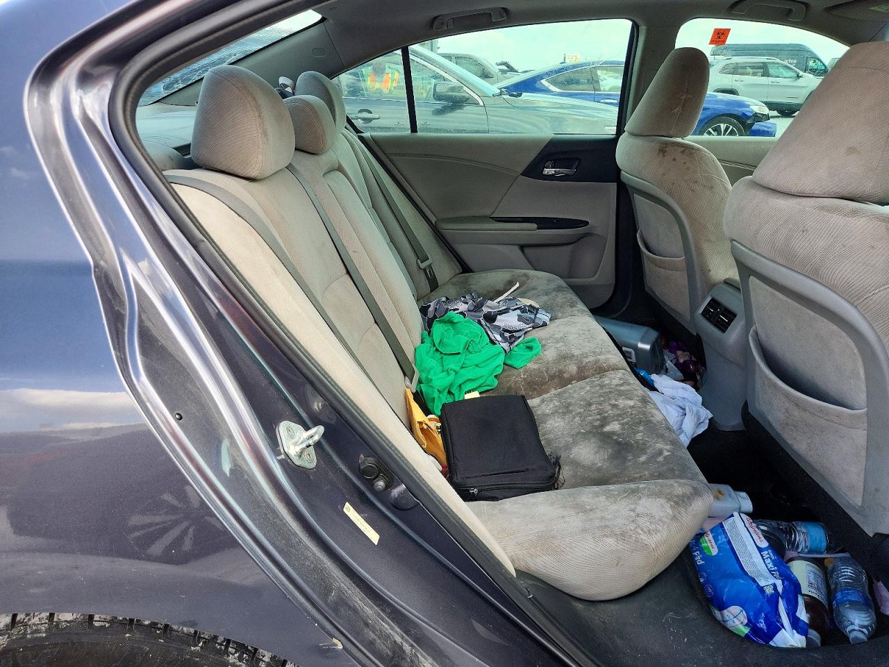 2013 Honda Accord Ex Gray vin: 1HGCR2F7XDA155319