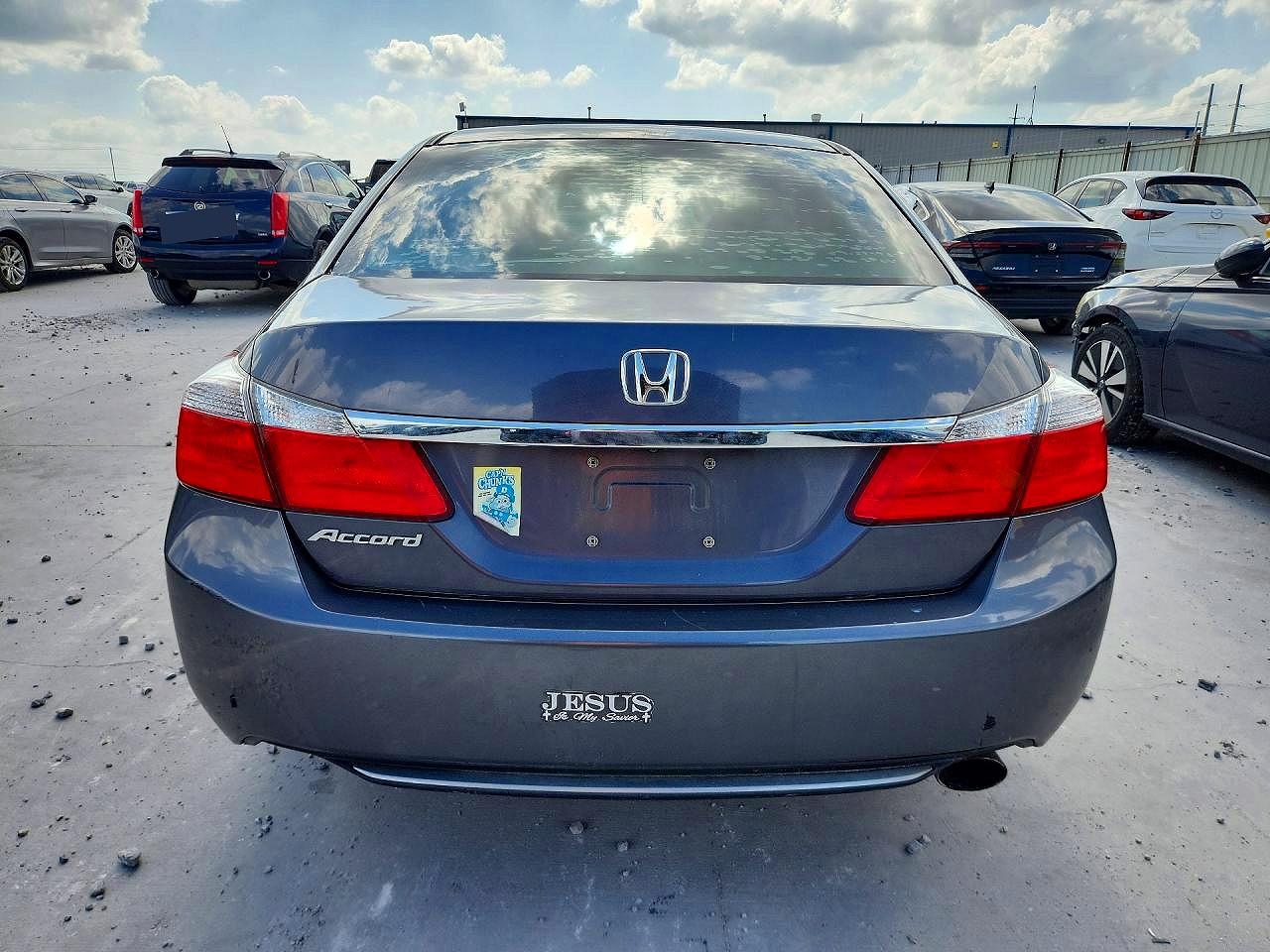2013 Honda Accord Ex Gray vin: 1HGCR2F7XDA155319