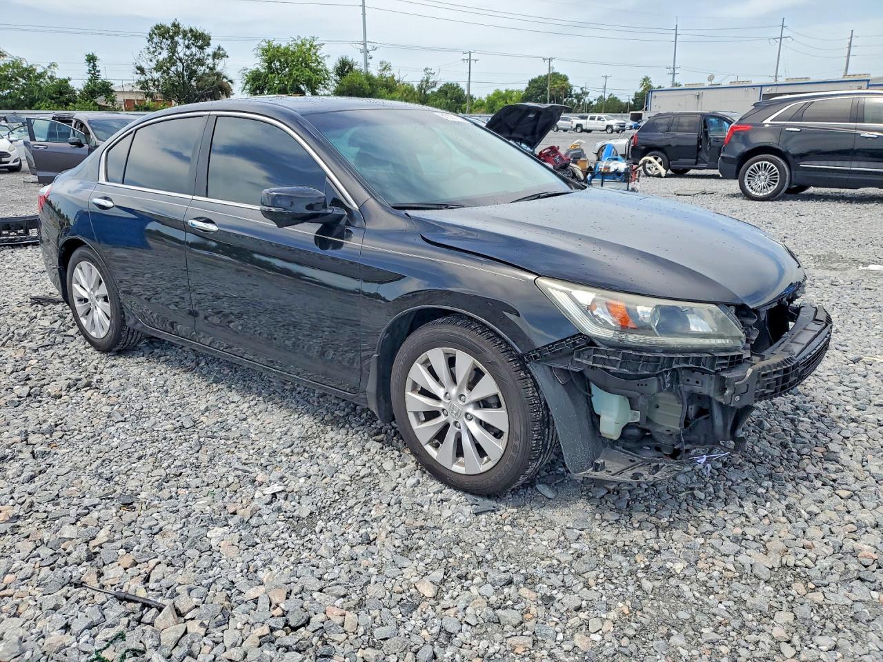 2013 Honda Accord Ex Black vin: 1HGCR2F7XDA172380