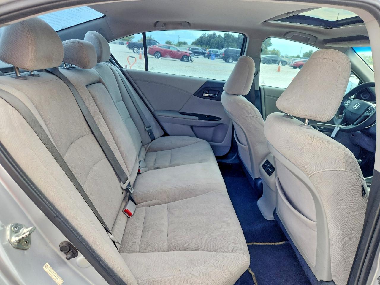 2013 Honda Accord Ex Серебряный vin: 1HGCR2F7XDA184626