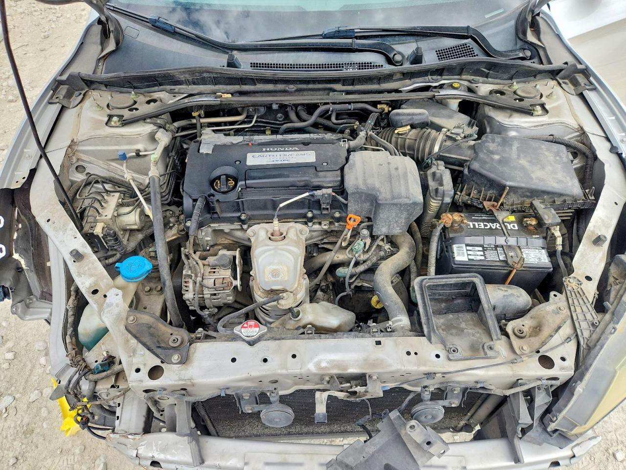 2013 Honda Accord Ex Серебряный vin: 1HGCR2F7XDA184626
